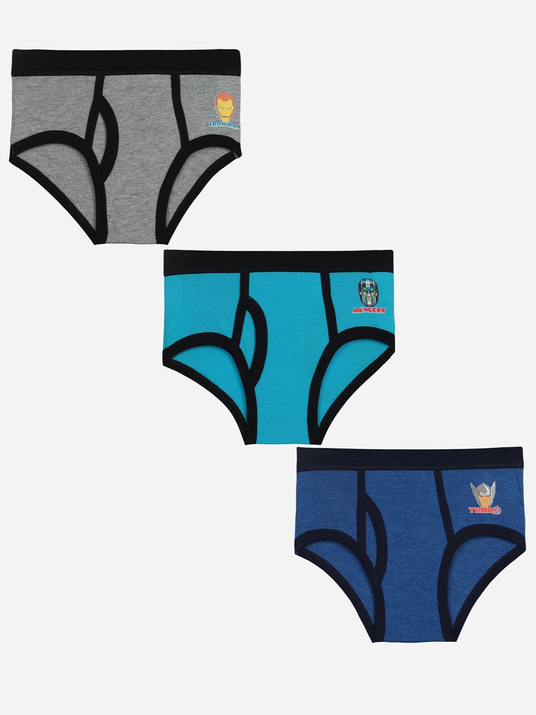 Bodycare Kids Boys Pack Of 3 Bodycare Brief Mickey & Friends Assorted-picture-54