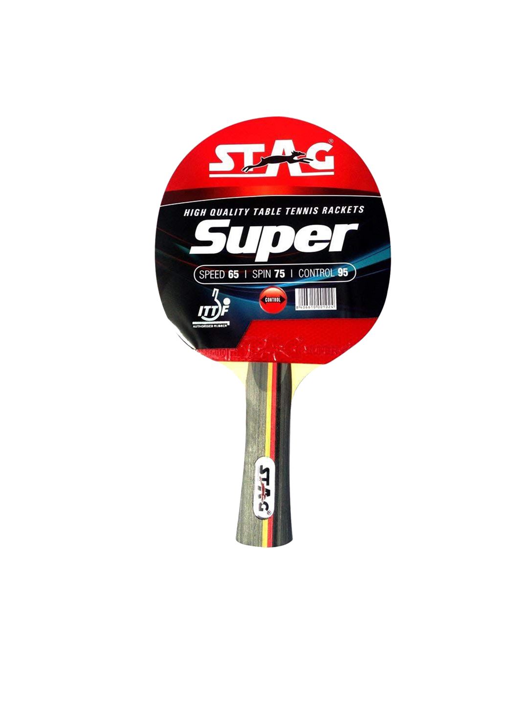 STAG GLOBAL Printed Wooden Table Tennis Bat-picture-22