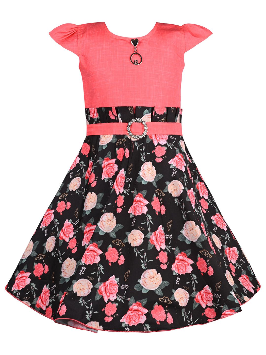 Wish Karo Floral Print Fit & Flare Dress-picture-35