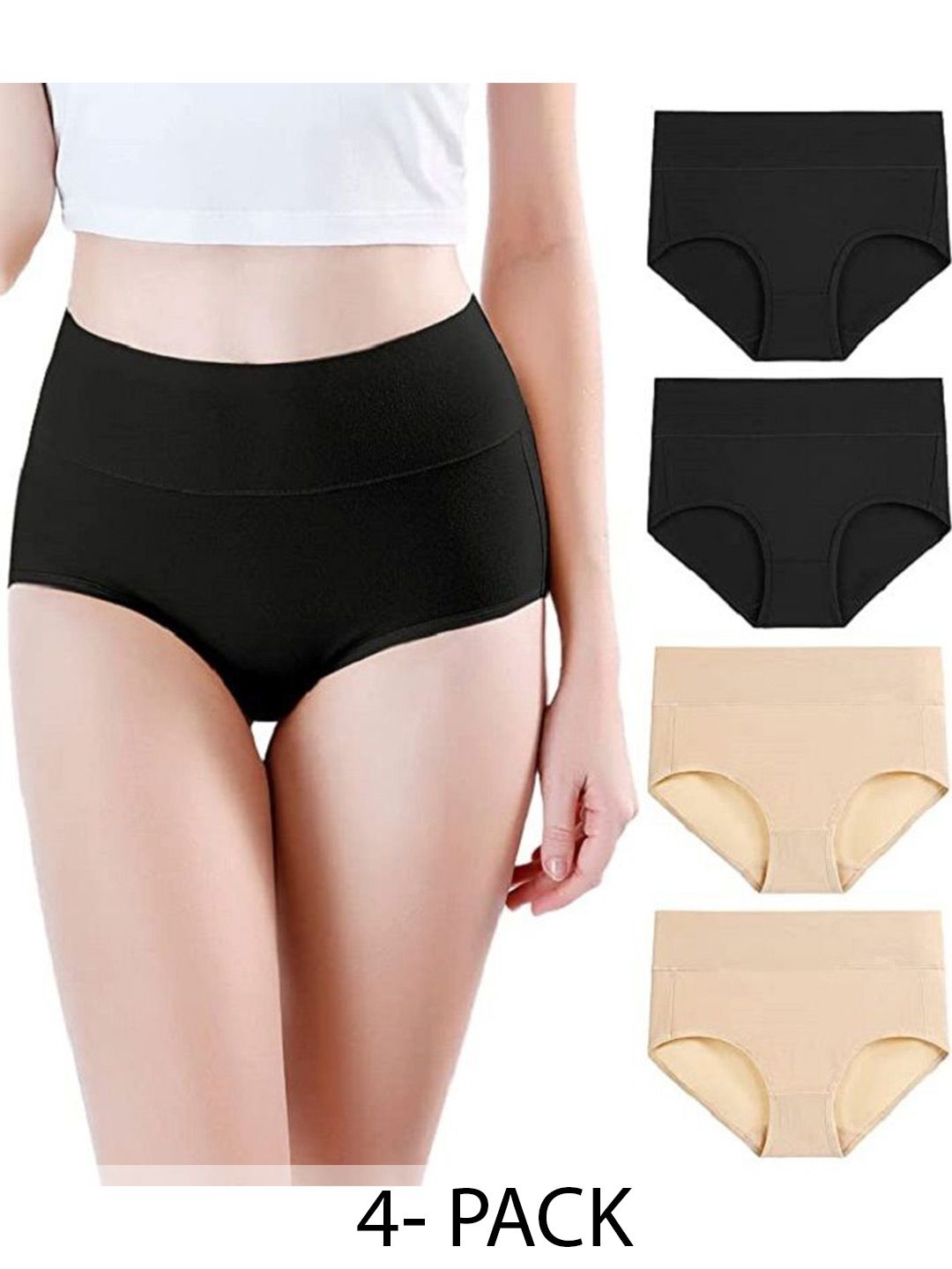 Diving Deep Pack of 4 Cotton Hipster Briefs-picture-57