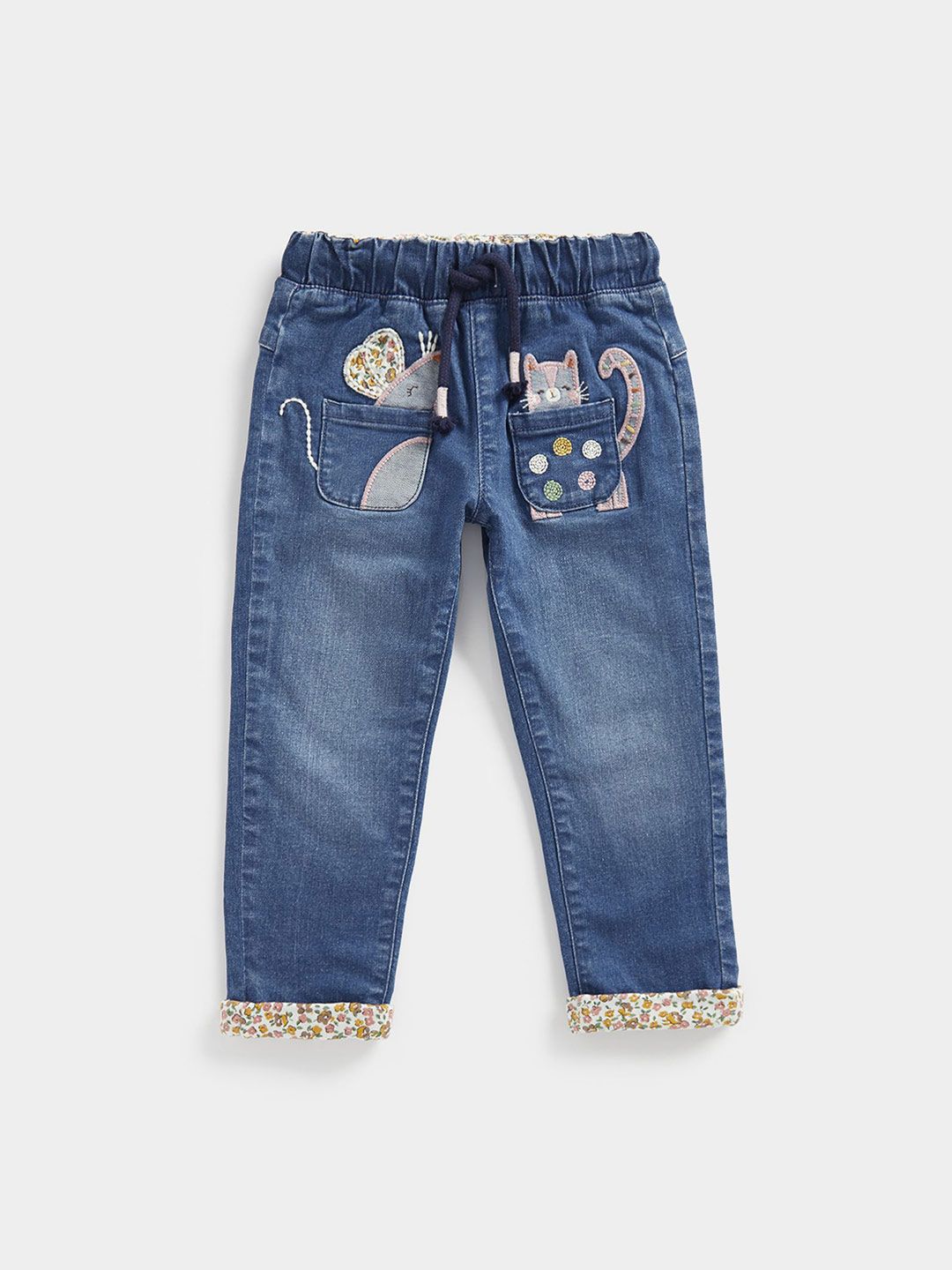 mothercare Girls Relaxed Fit Jeans-picture-33
