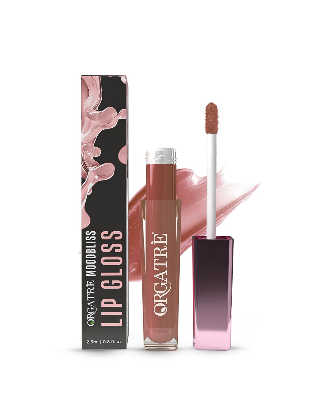 Orgatre MoodBliss Instant Shine & Glossy Finish Lip Gloss 2.5 ml - Warm Shores-picture-15