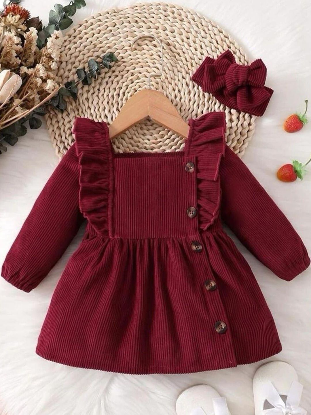 Miss & Chief Embellished A-Line Dress