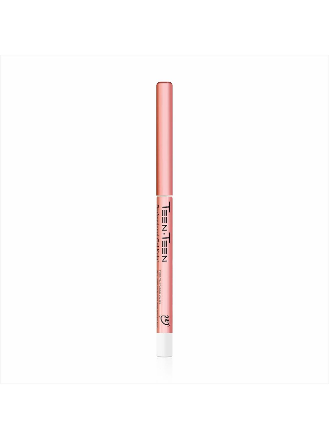 TEEN TEEN COSMETICS Professional Series Waterproof Long Lasting Gel Kajal- 1 g - White