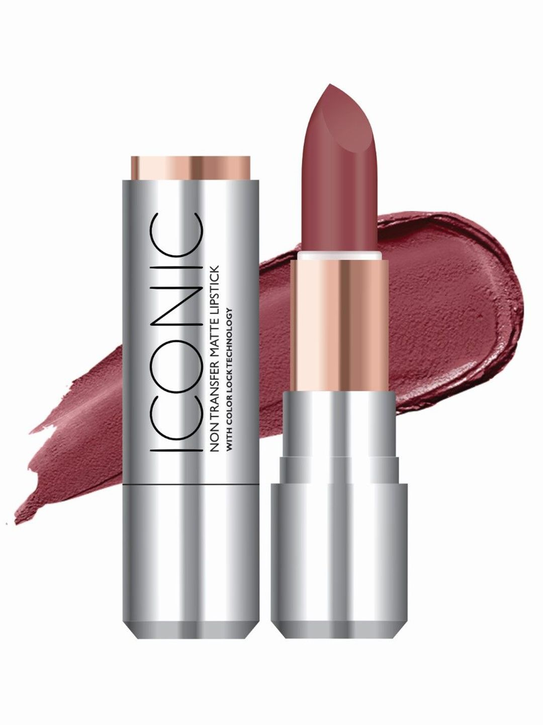 TEEN TEEN COSMETICS Iconic Non Transfer Matte Lipstick- 3.8 g- Forever Curious 21-picture-37