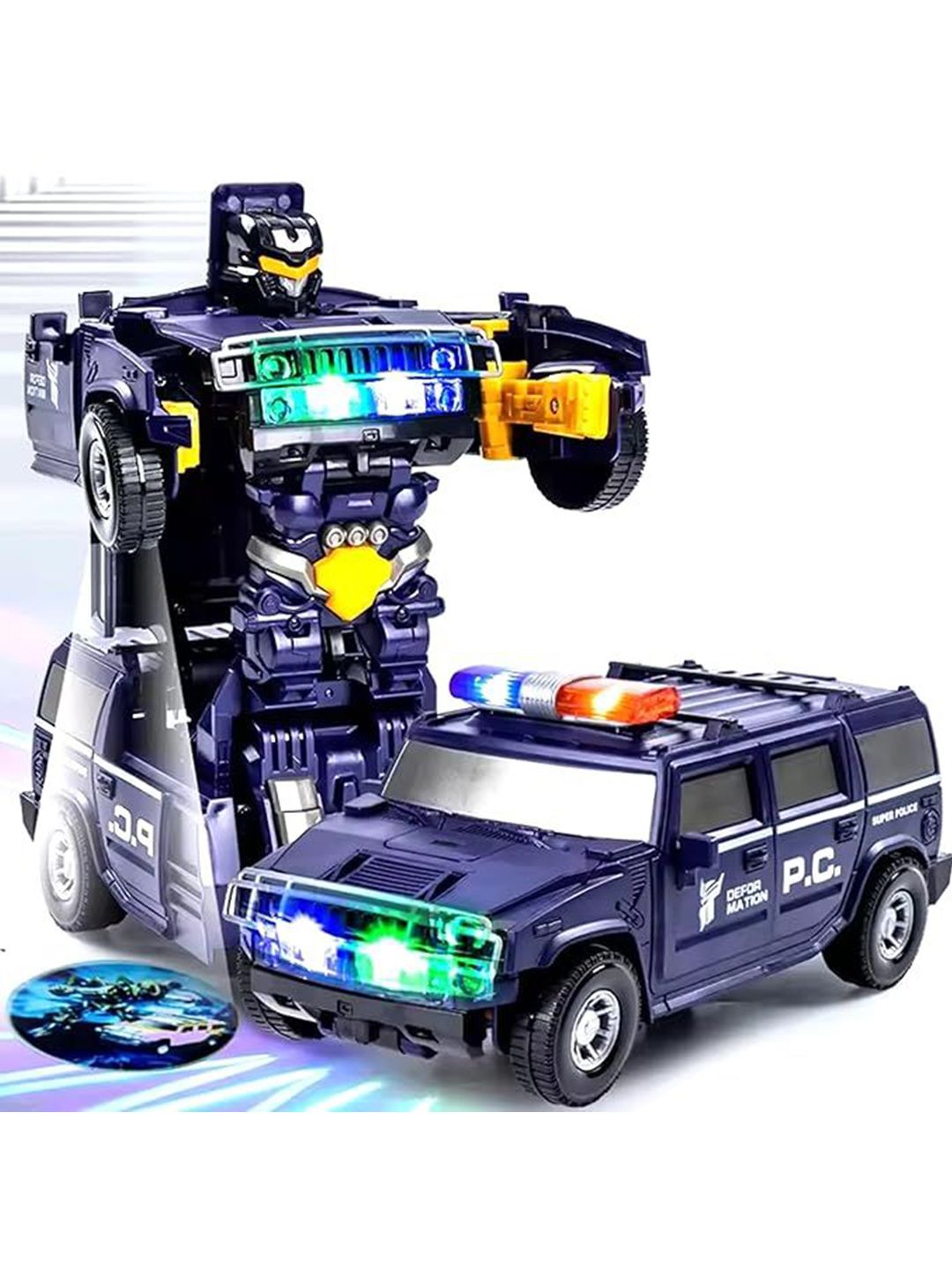 Kidology Transforming Robot Car Activity Toys and Games-image-6