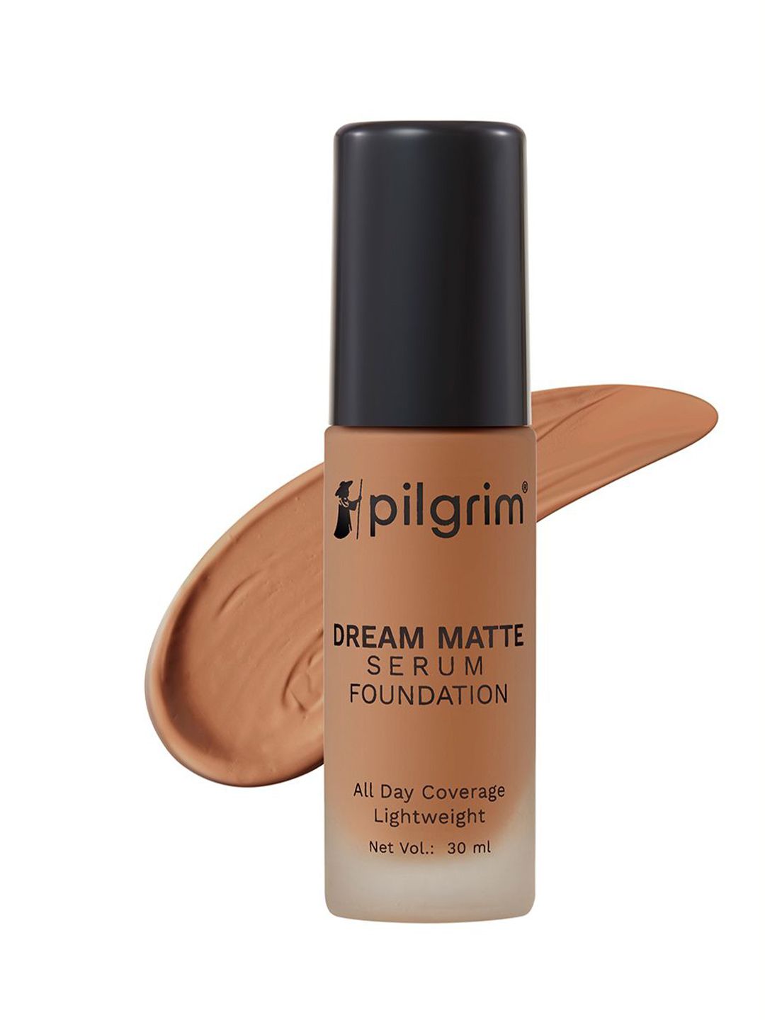 Pilgrim Dream Matte Serum Lightweight Foundation With Vitamin C- 30 ml- Warm Mocha- 335-image-18