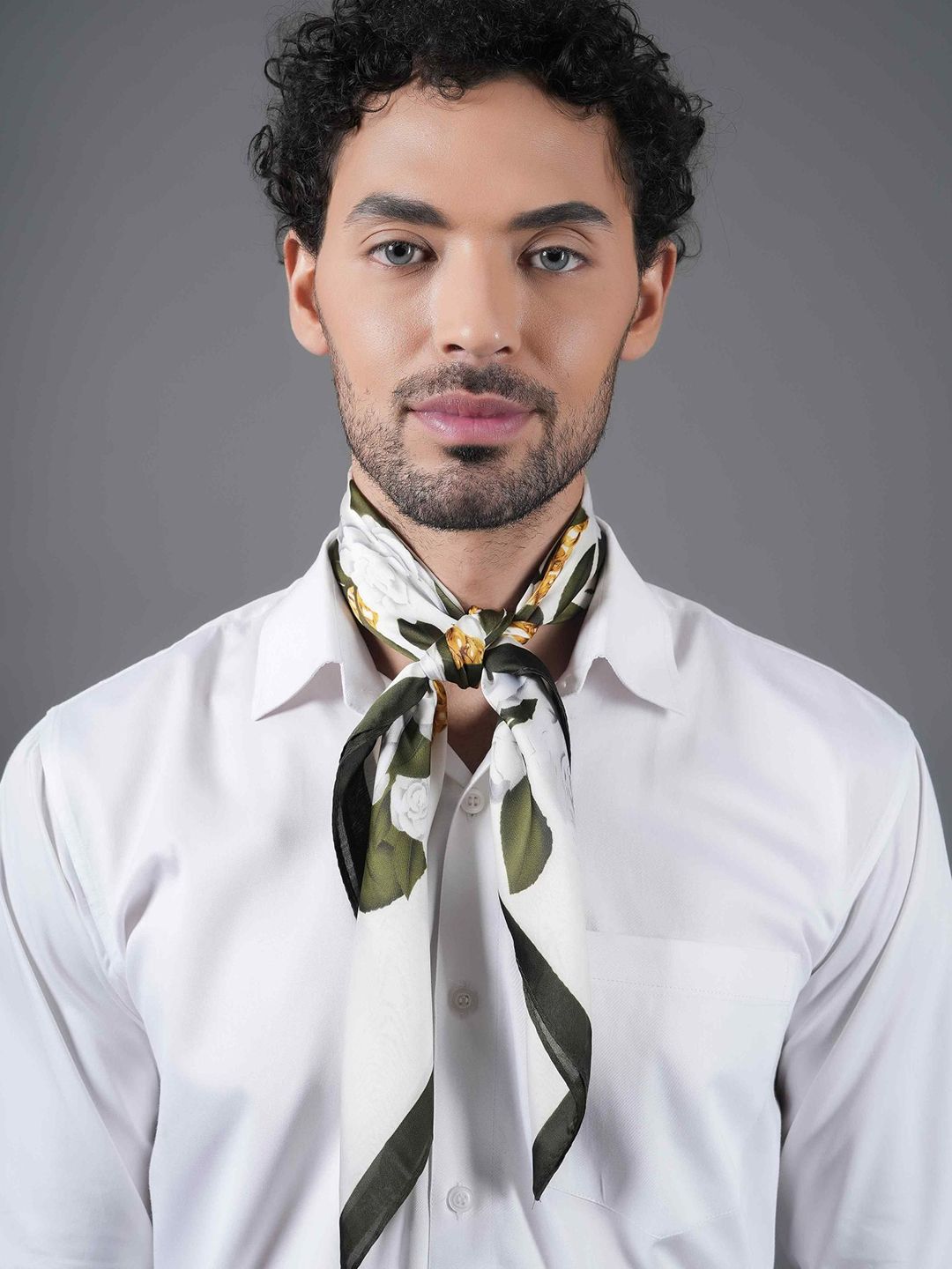 Tossido Men Floral Printed Neckerchief-picture-13