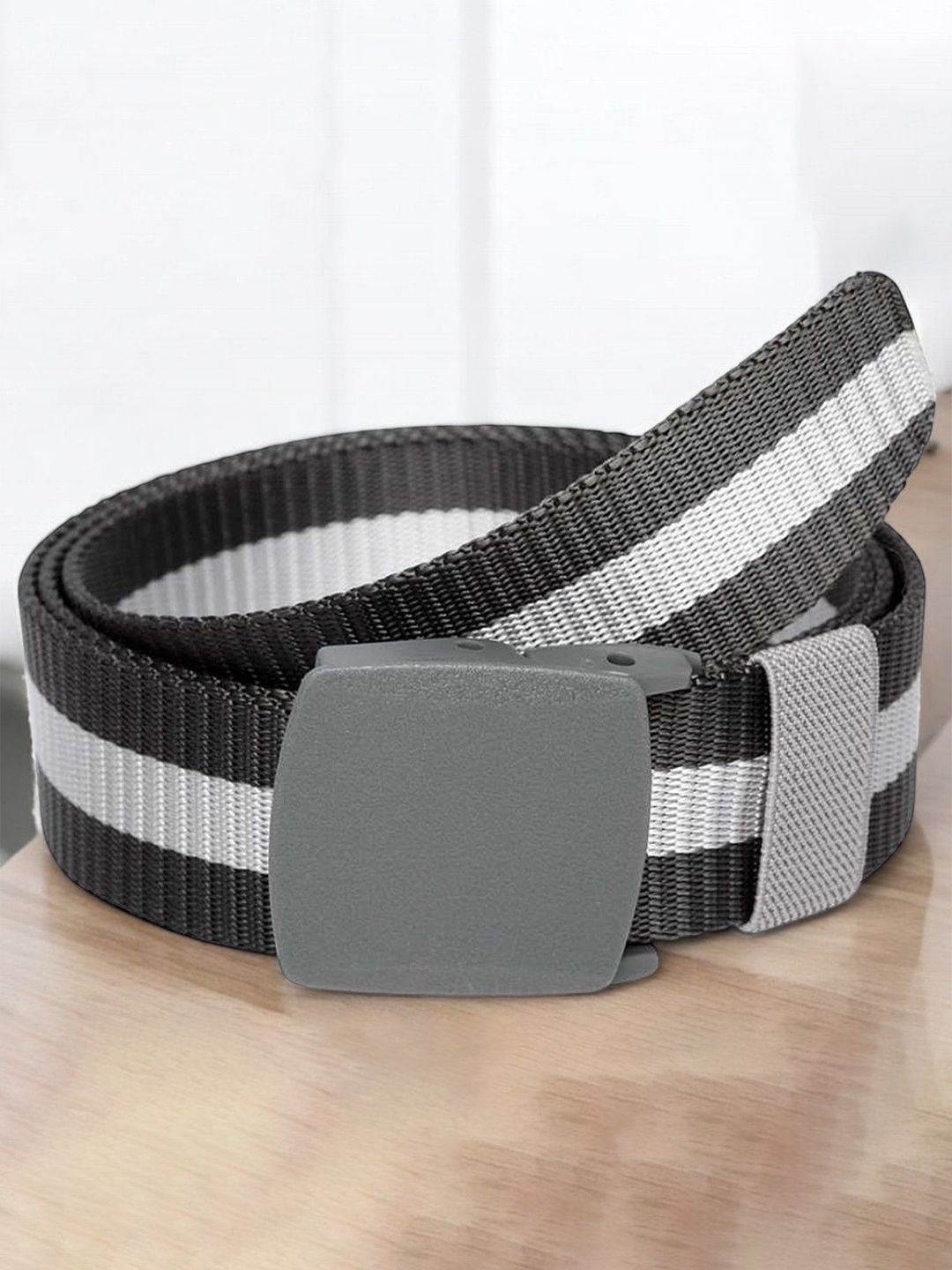 Metronaut Men Canvas Textured Belt-picture-49