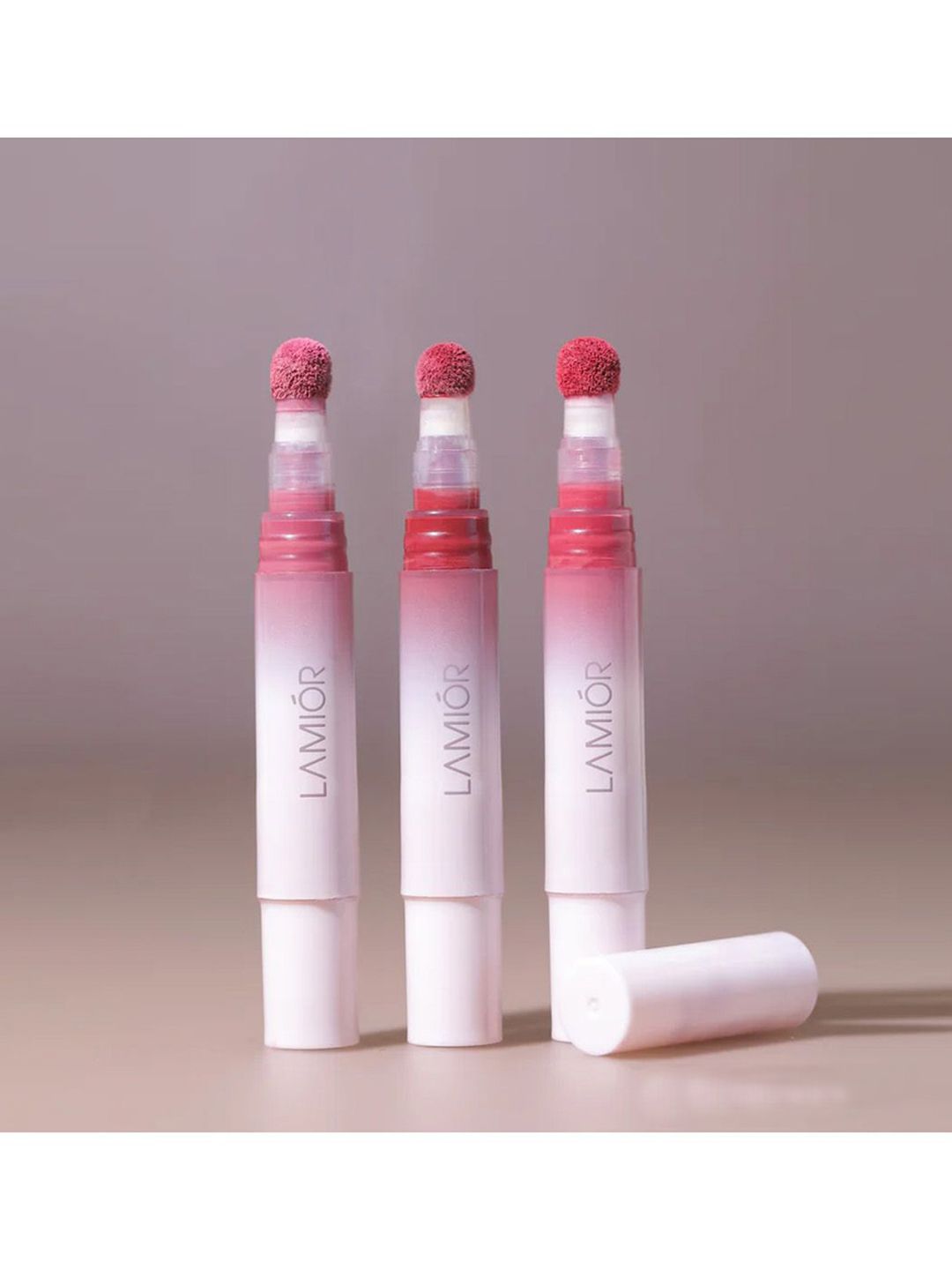 LAMIOR Set Of 3 Blurry Fudgy Long Lasting Lip Tint - 4 ml Each - Winter Delight-image-13