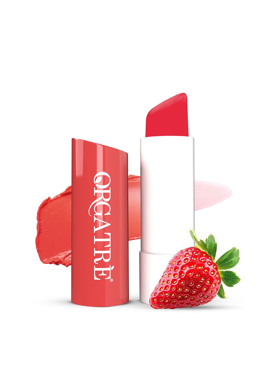 Orgatre Lightening Lip Balm With SPF 30 PA++- Strawberry-image-25