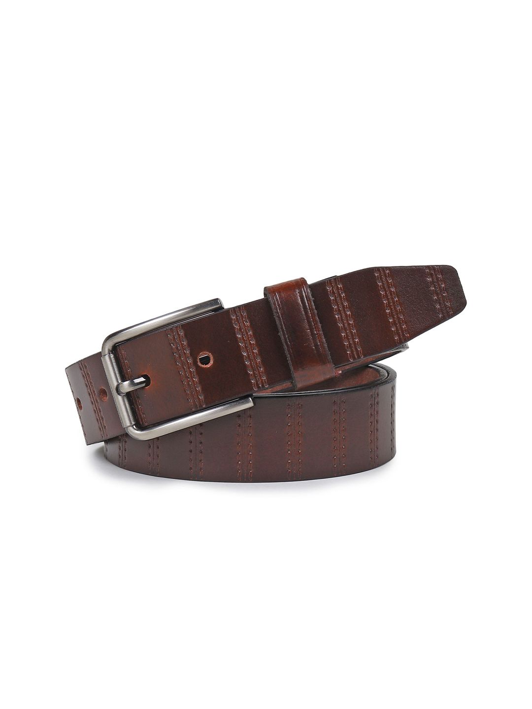 Provogue Men Textured Leather Belt-picture-56