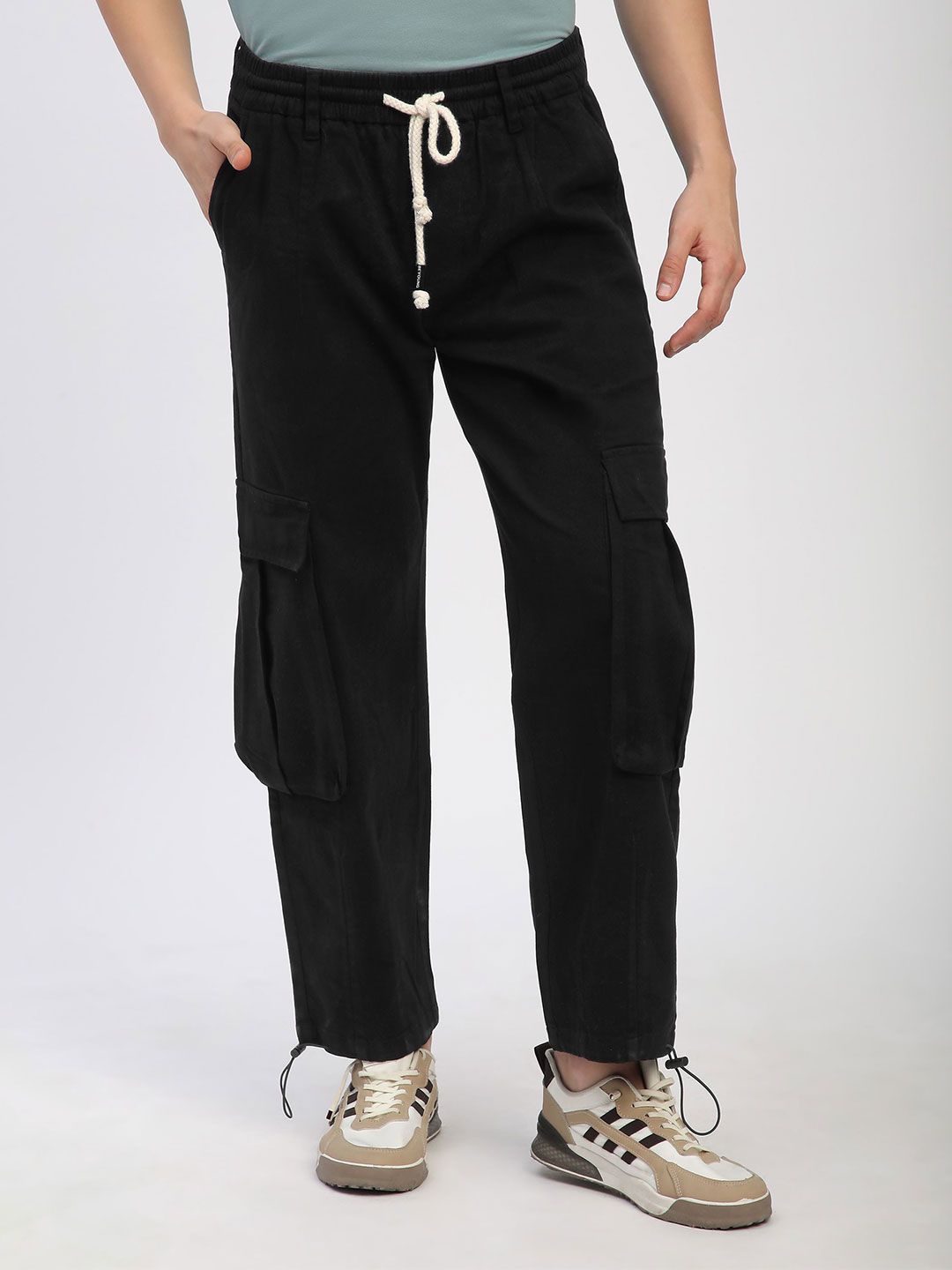 Beyoung Men Relaxed Cargos Trousers-picture-33