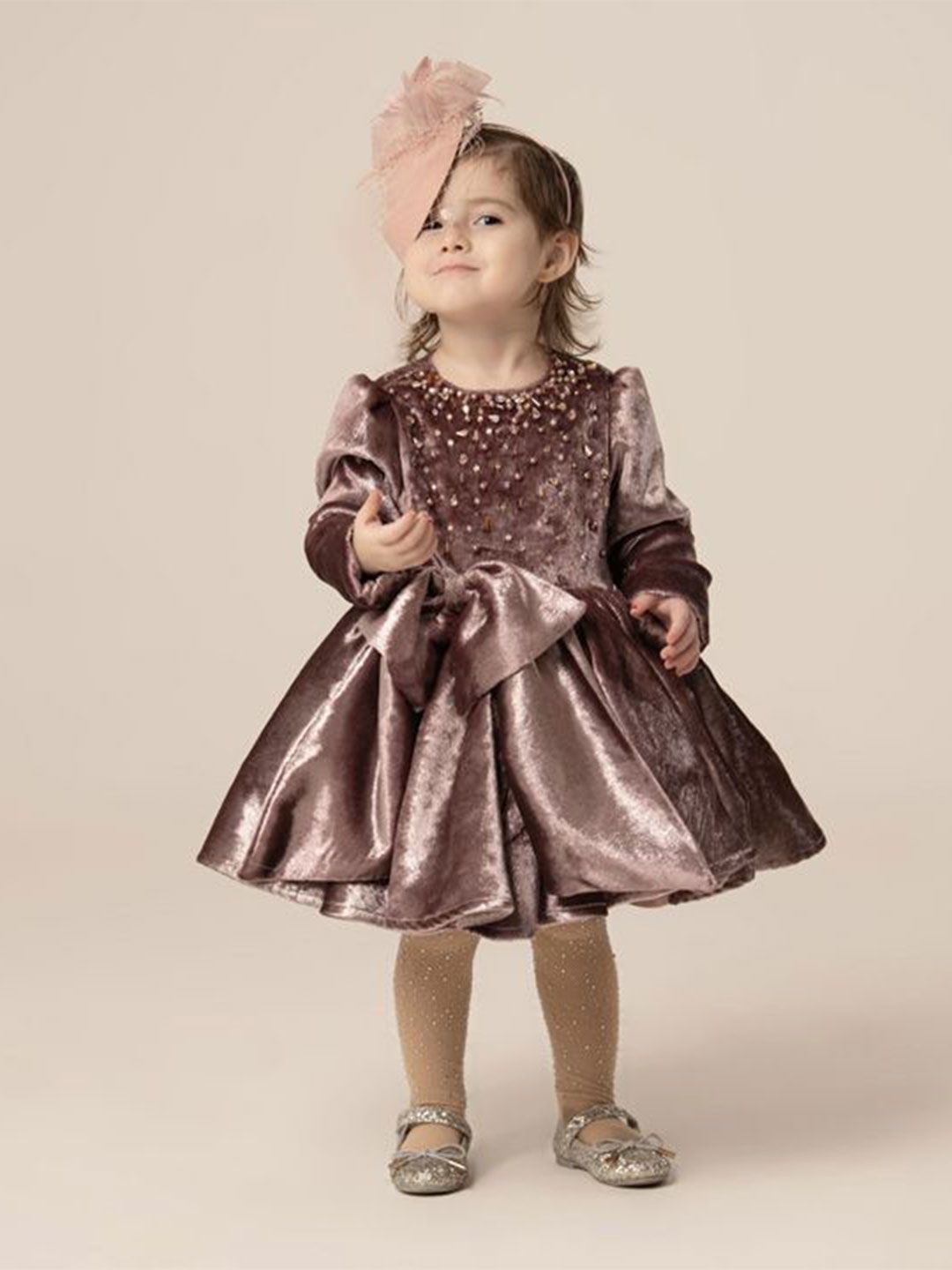 HOITY MOPPET Girls Fit & Flare Dress-picture-45