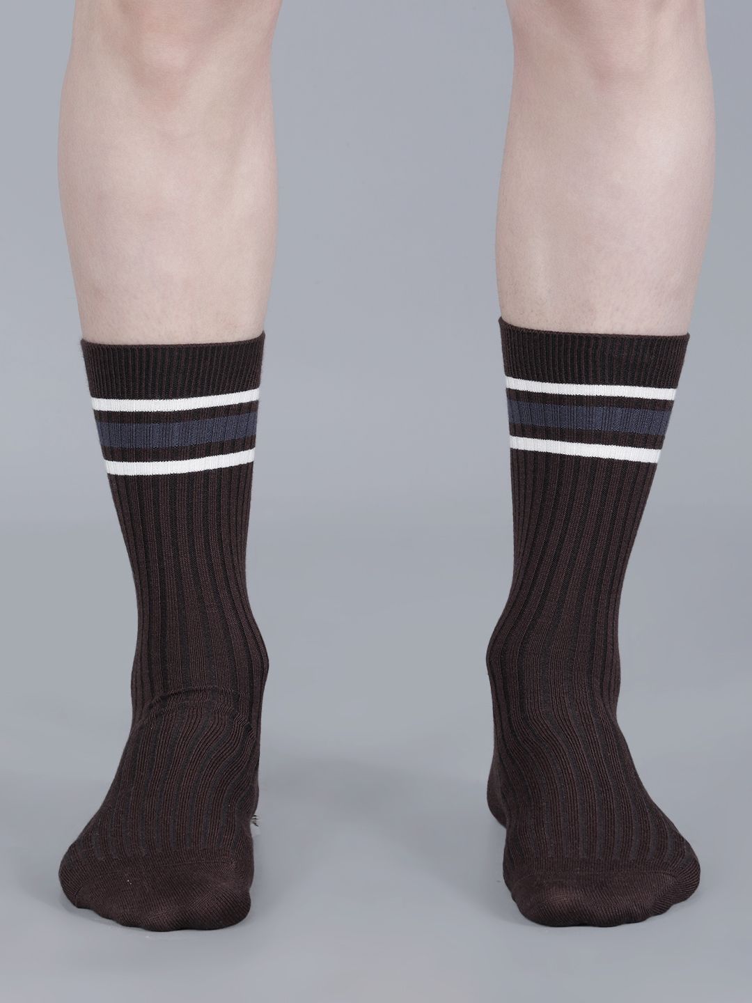 Dollar Men Pack of 3 Free Size Full Length Cotton Socks-picture-36
