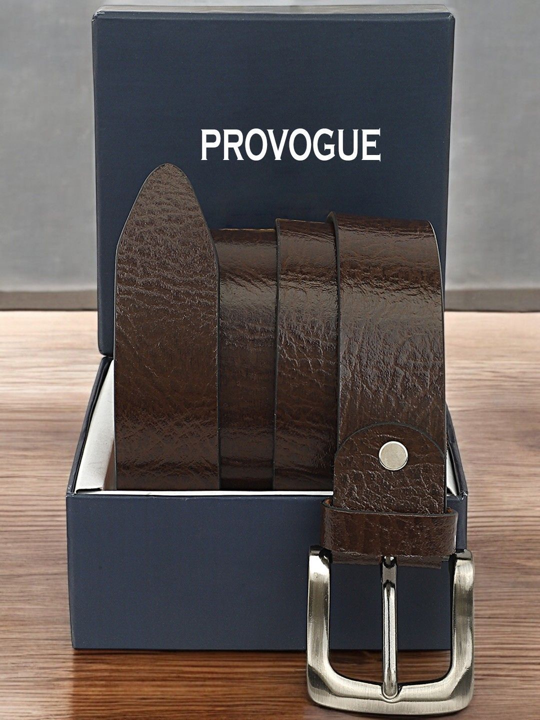 Provogue Men Textured Leather Belt-image-46