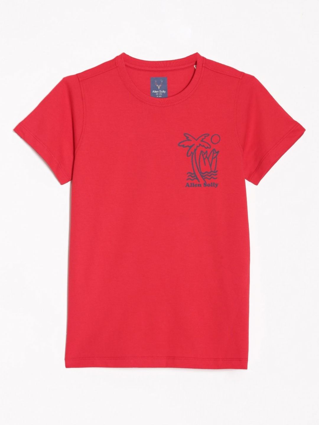 Allen Solly Junior Boys Graphic Printed Round Neck Cotton T-shirt-picture-49