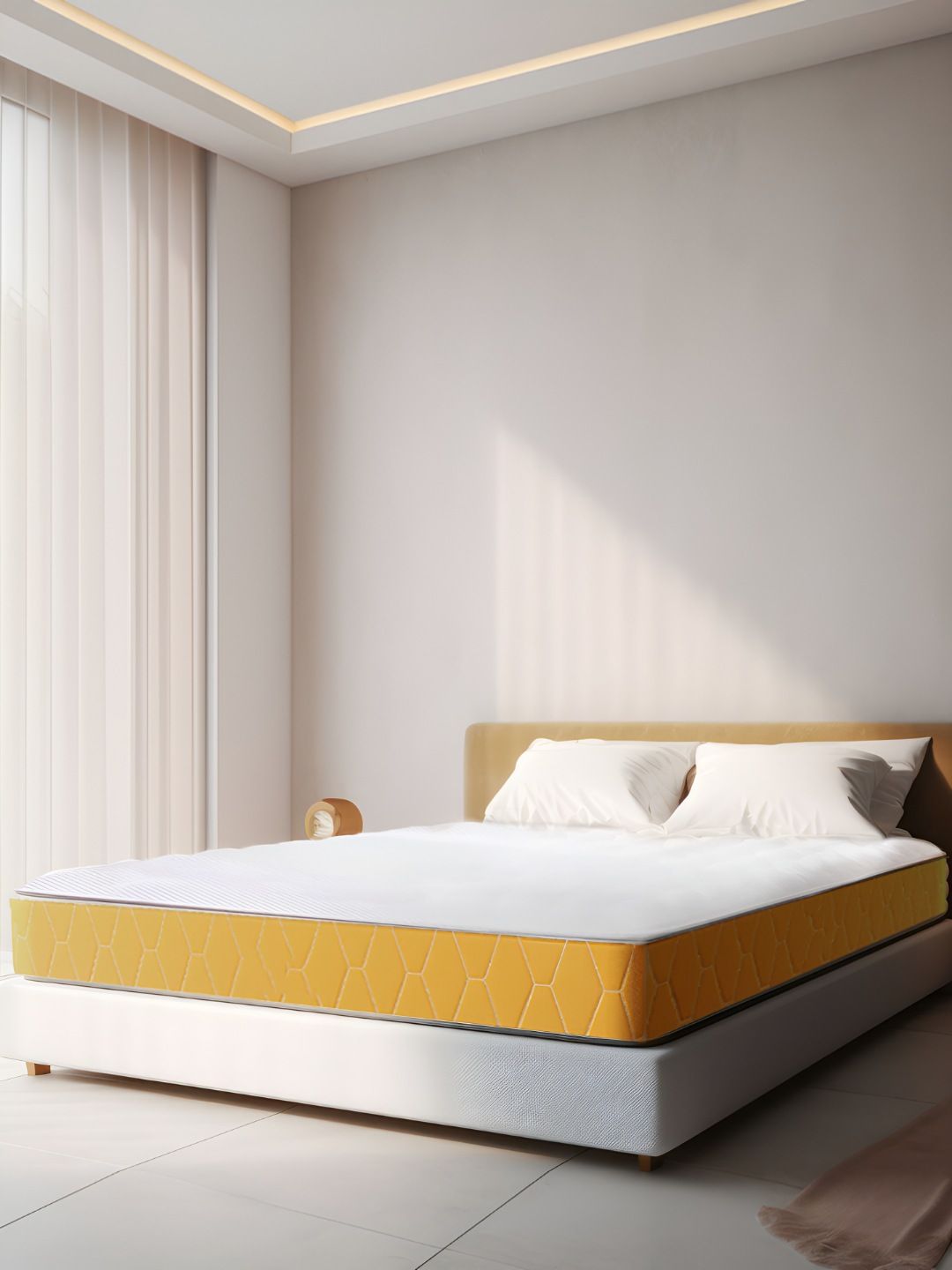Sleepwell Dual Reversible 5 inch King High Density Foam Mattress