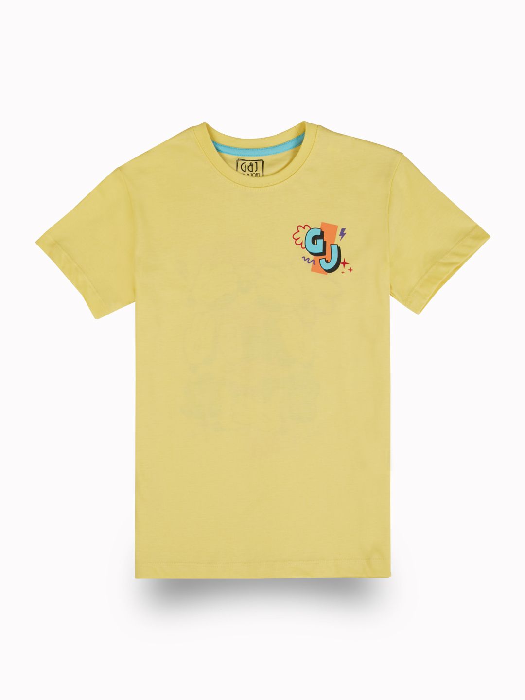 Gini and Jony Boys Graphic Printed Round Neck T-shirt-picture-29