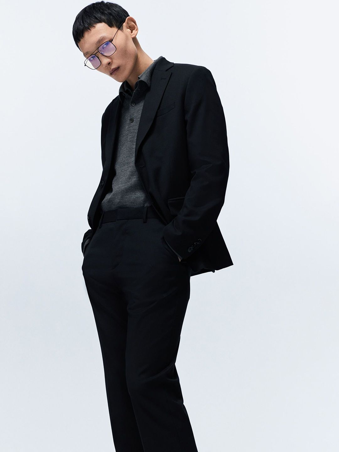 H&M Regular Fit Suit Trousers-picture-46