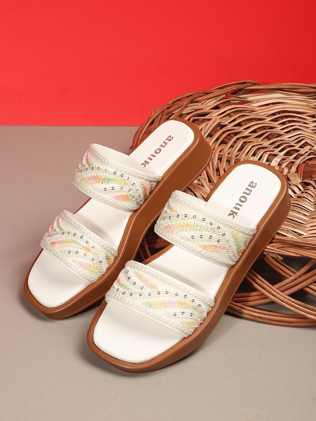 Anouk Women Open Toe Platform Sandals-picture-25