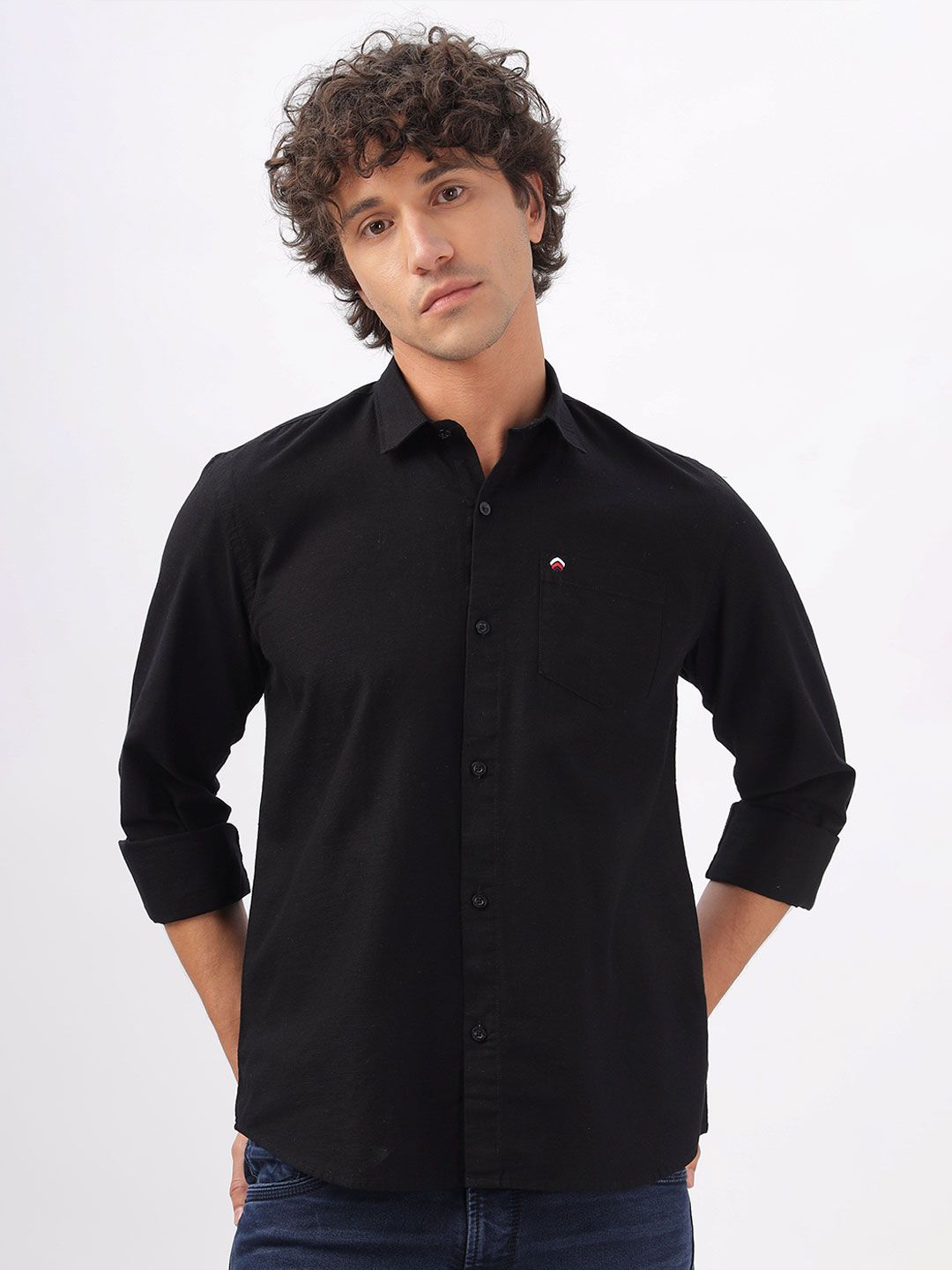 BS BLUE SQUAD Men Slim Fit Opaque Casual Shirt-picture-15