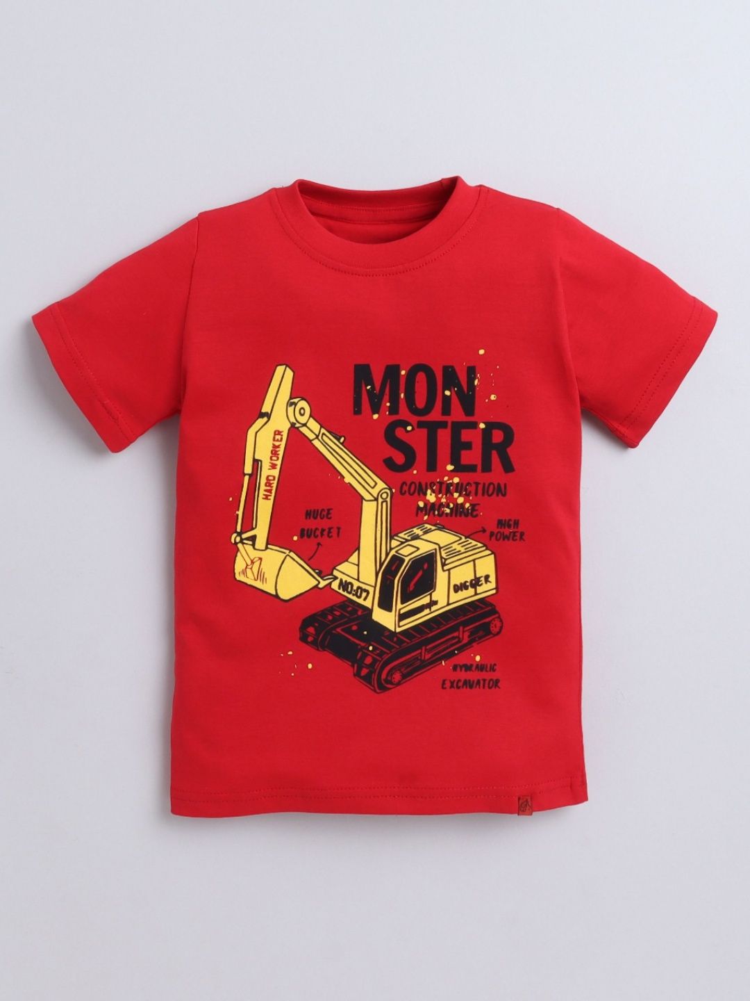 Tiny Toonzzz Boys Graphic Printed Round Neck Cotton T-shirt-picture-16