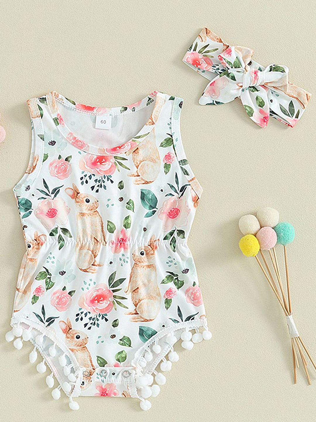 LULU & SKY Girls Floral Print Cotton Top-picture-32