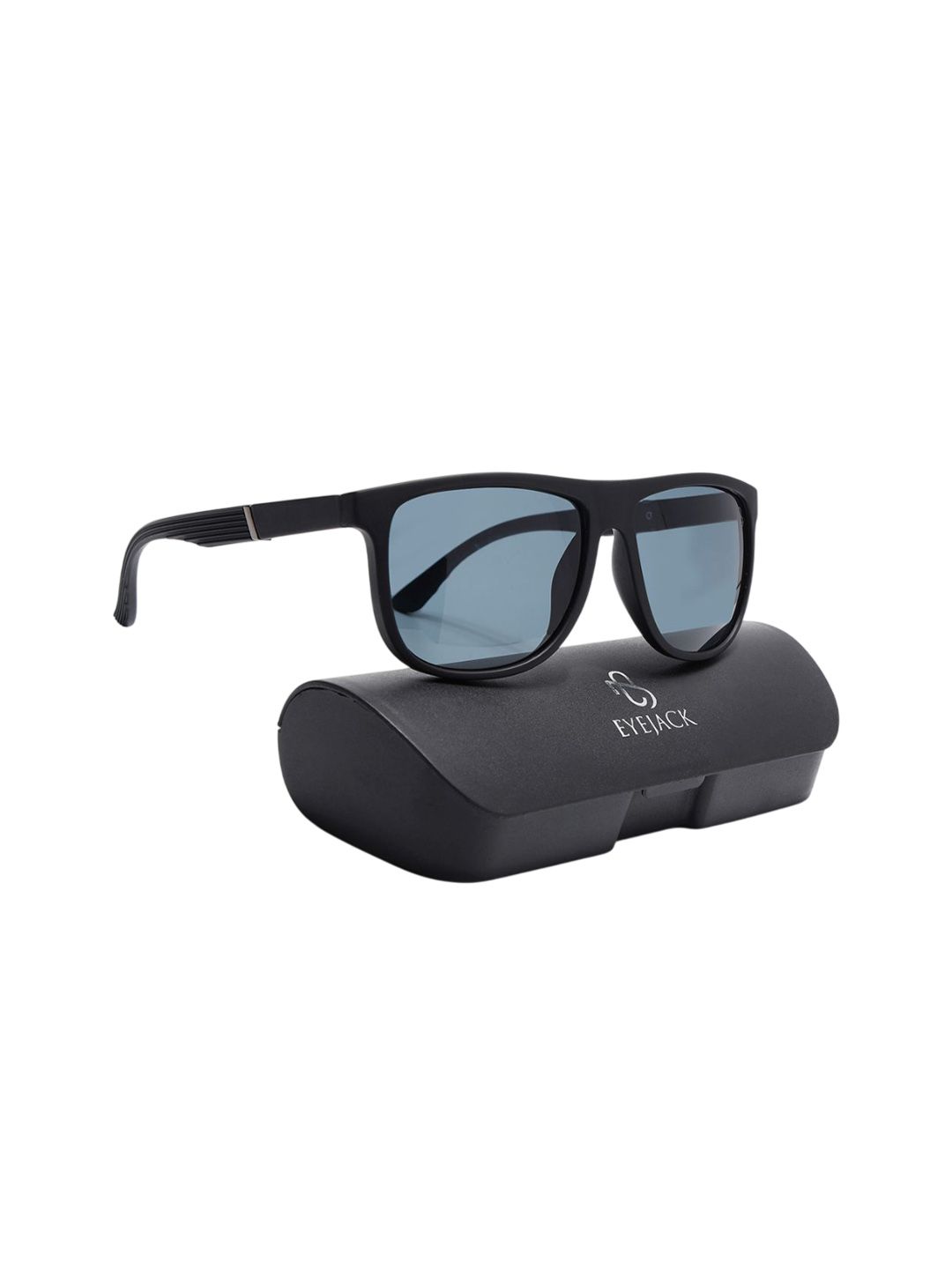 Eyejack Unisex Wayfarer Sunglasses with UV Protected Lens TB36CL107-picture-49