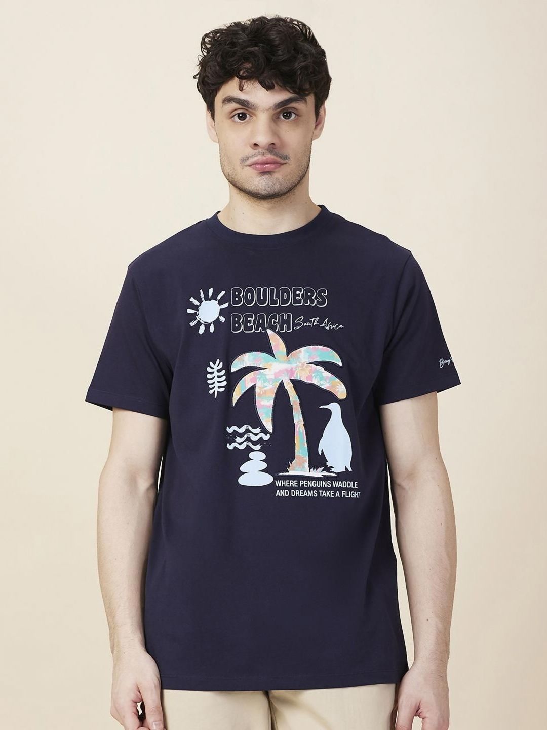 Being Human Men Graphic Printed Round Neck Cotton T-shirt-picture-16