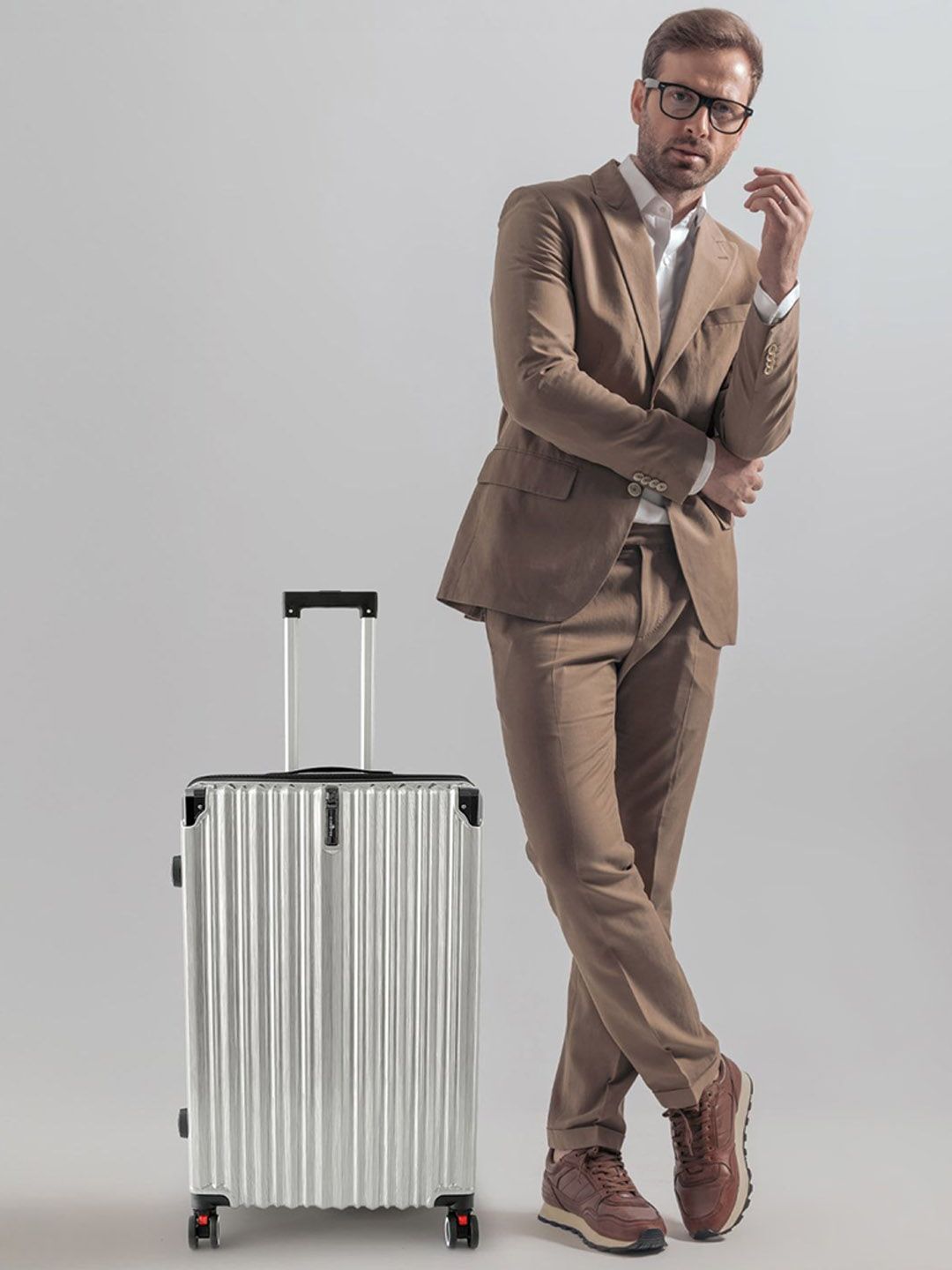 THE CLOWNFISH Set Of 3 Hard-Sided Trolley Bags-picture-17