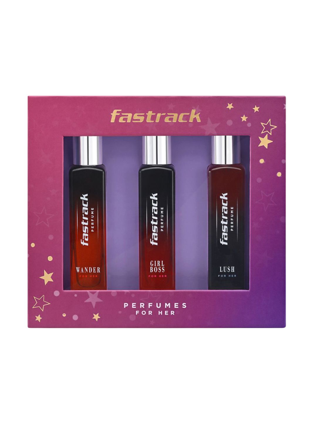 Fastrack Girl Boss, Lush & Wander Women Set Of 3 Long Lasting Eau De Parfume- 20 ml Each-picture-13