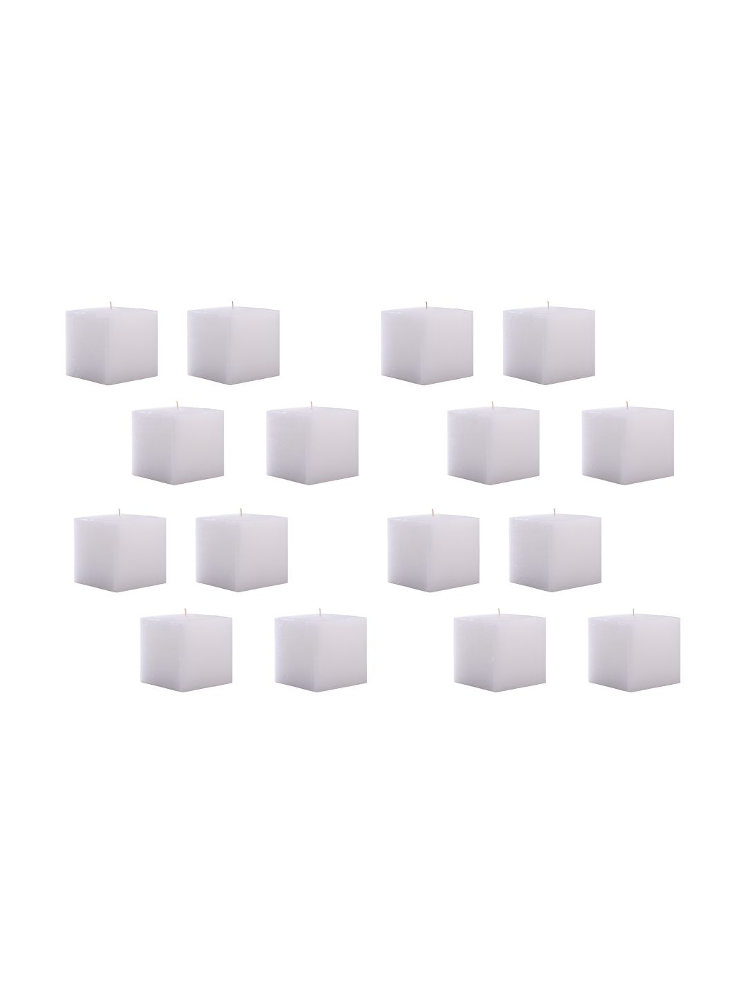 atorakushon White 20 pieces Pillar Candle-picture-23