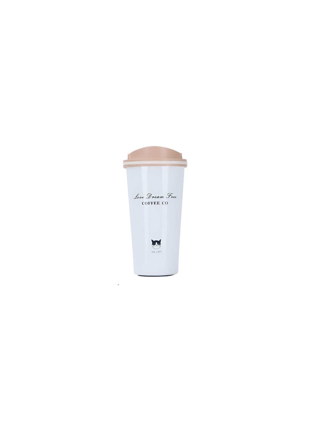 We3 White & Black Printed Stainless Steel Matte Cups Set of Cups and Mugs-image-14