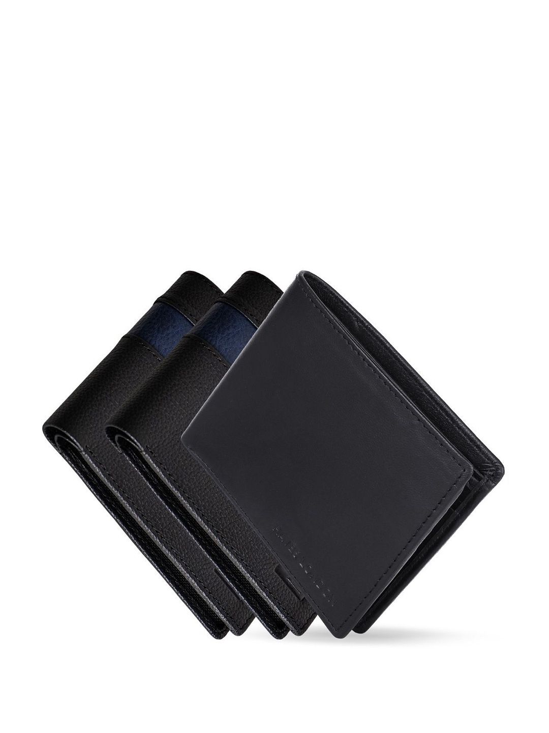 Hayes London Men Genuine Leather with RFID Blocking Wallets Combo-picture-10