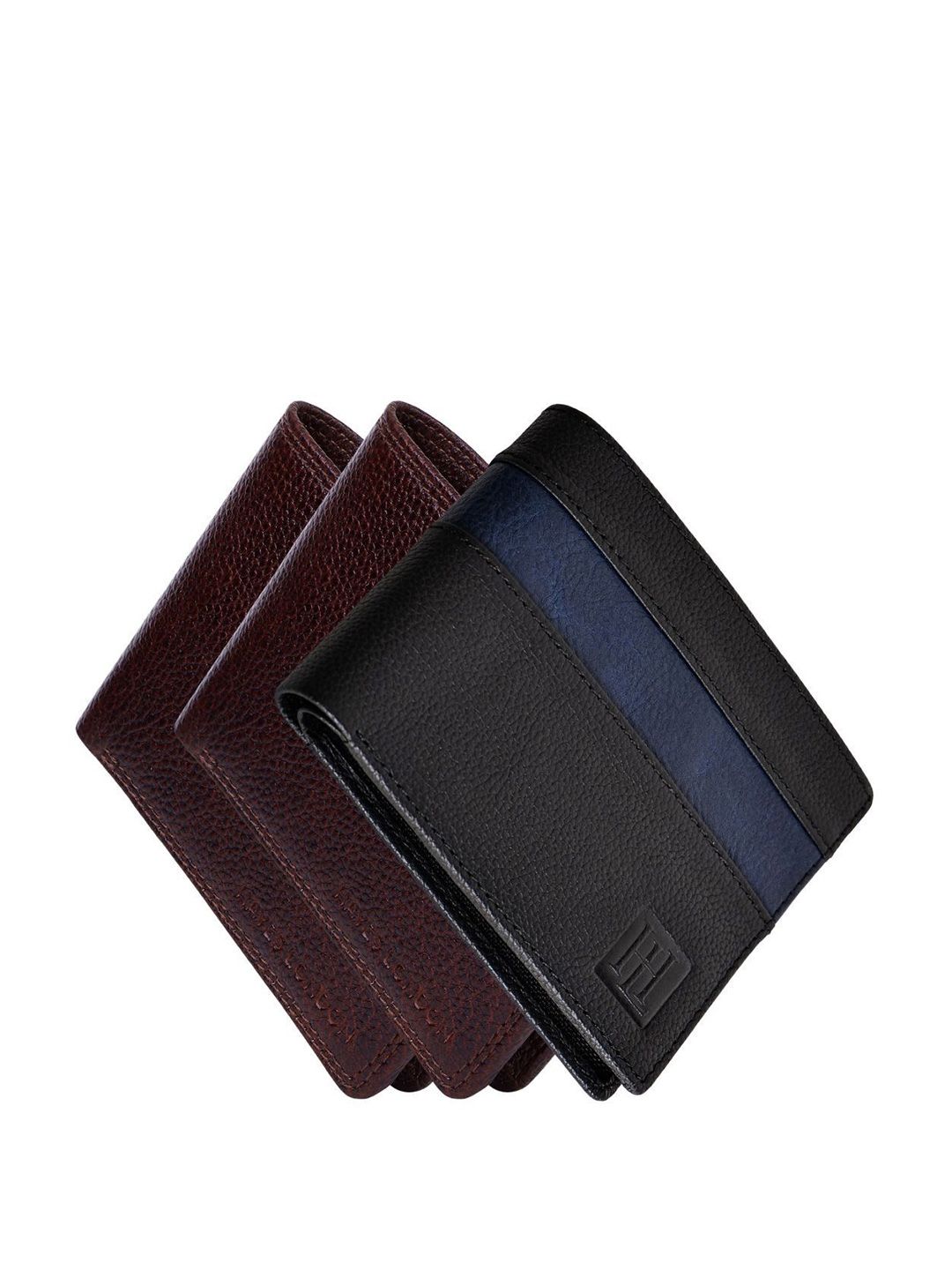 Hayes London Men Wallets Pack of 3 Genuine Leather with RFID Blocking-picture-39