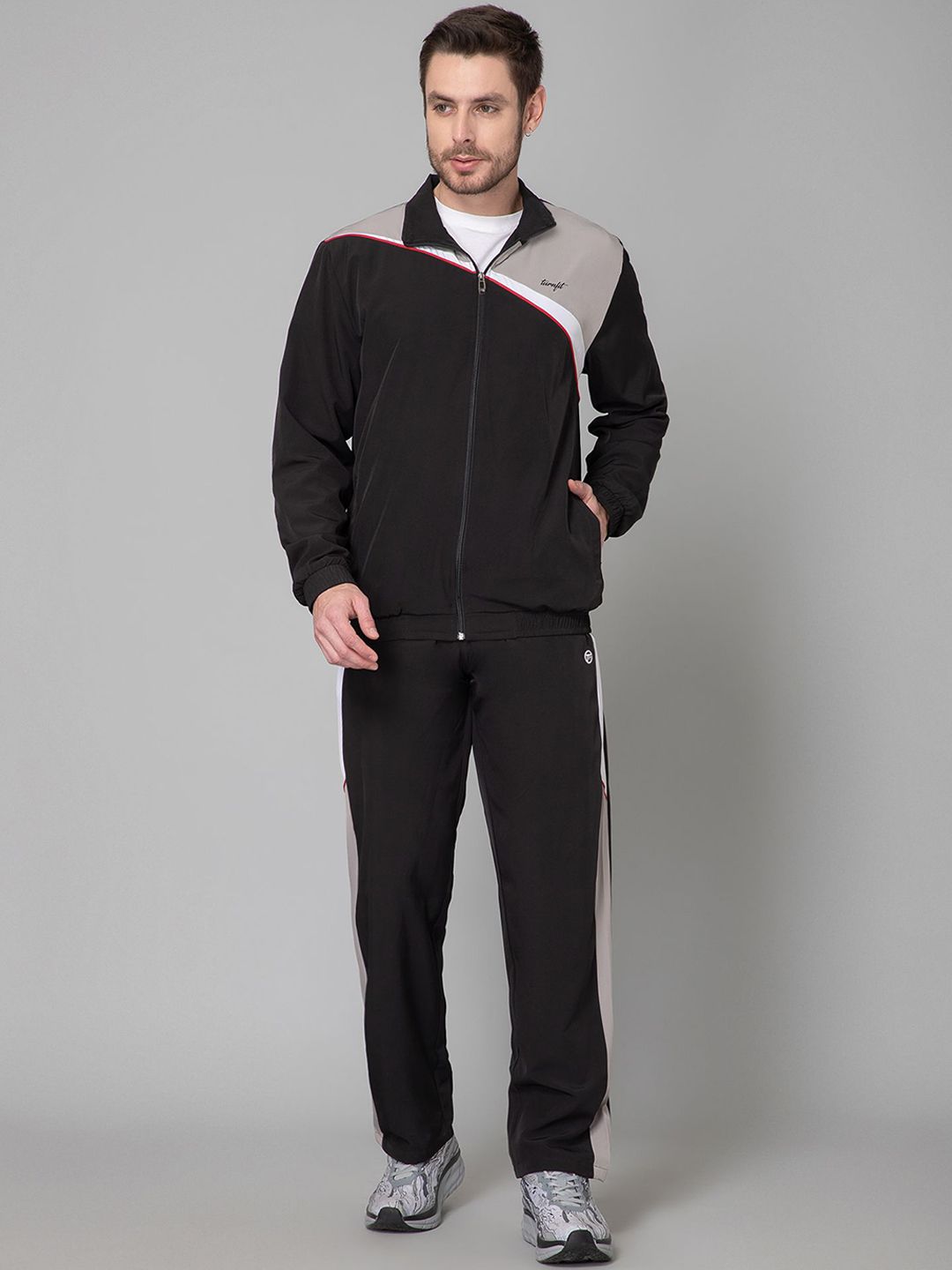 TURNFIT Colorblocked Zip Front Tracksuit-picture-30