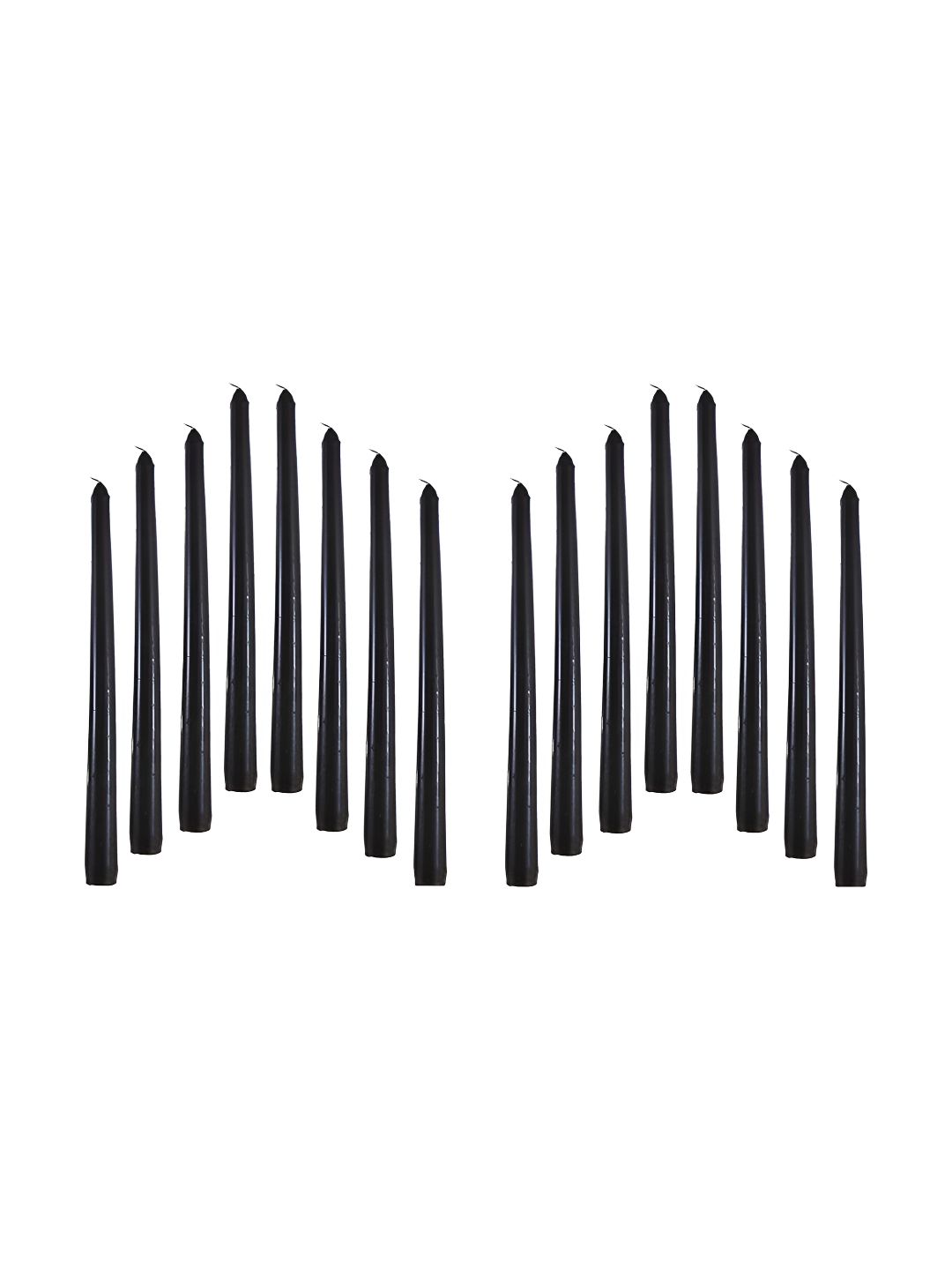 atorakushon 16 Pcs Black Scented Tapered Candles-picture-12
