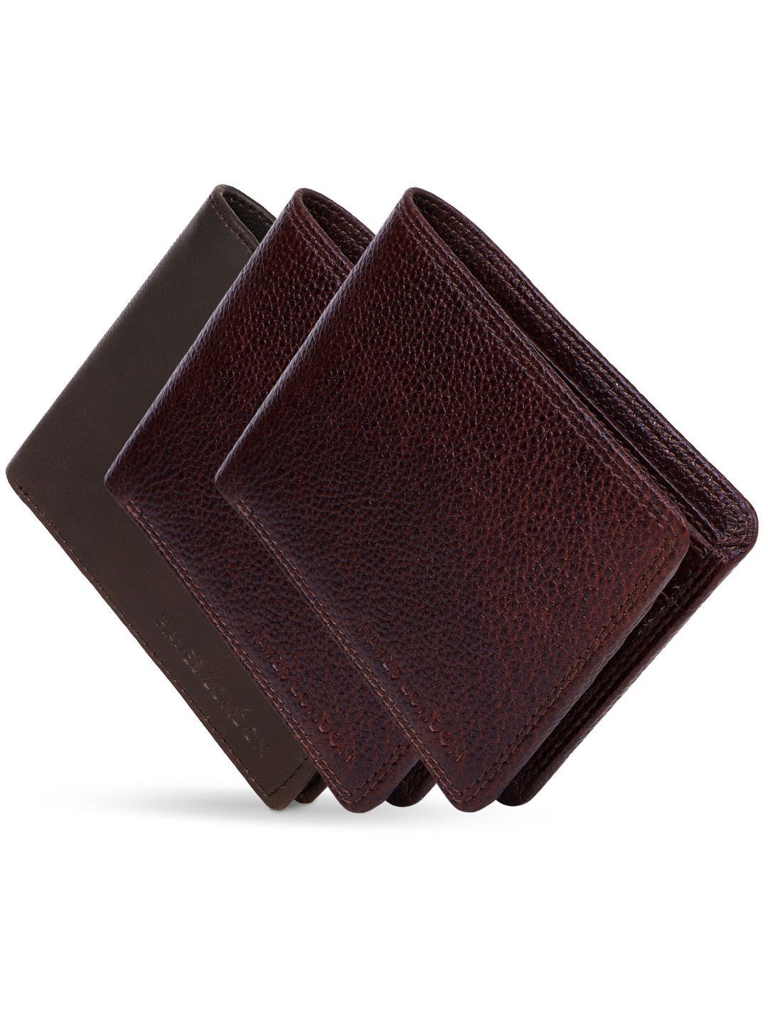 Hayes London Men Wallets Pack of 3 Genuine Leather with RFID Blocking-picture-48