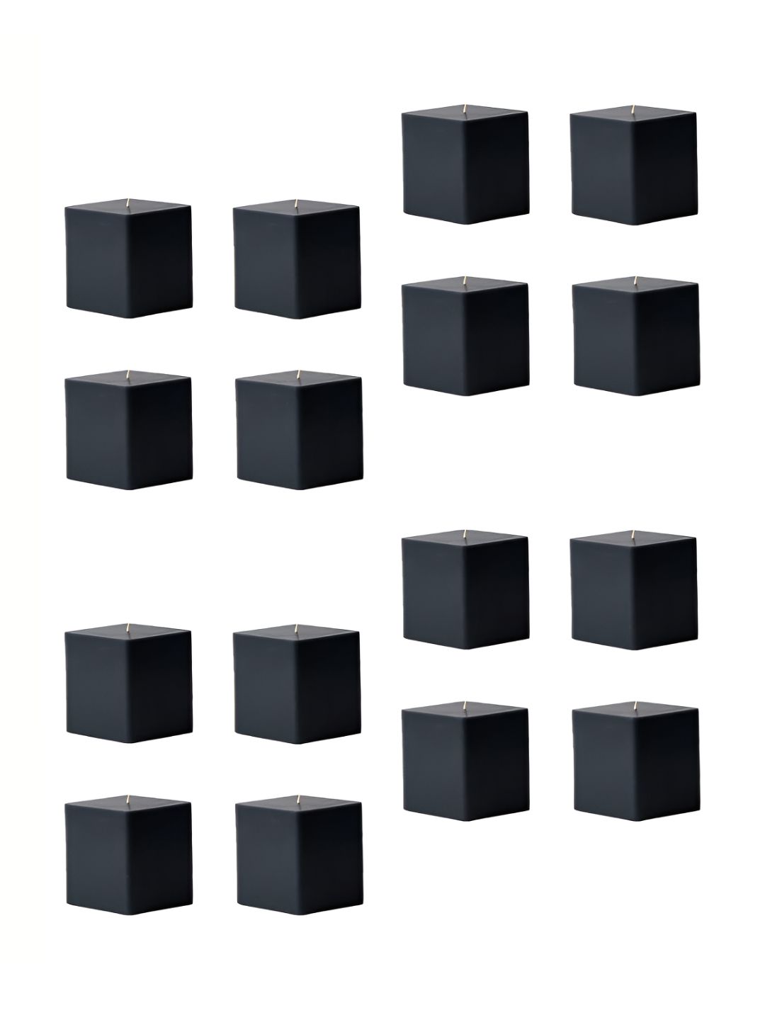atorakushon Black 20 pieces Pillar Candle-image-5