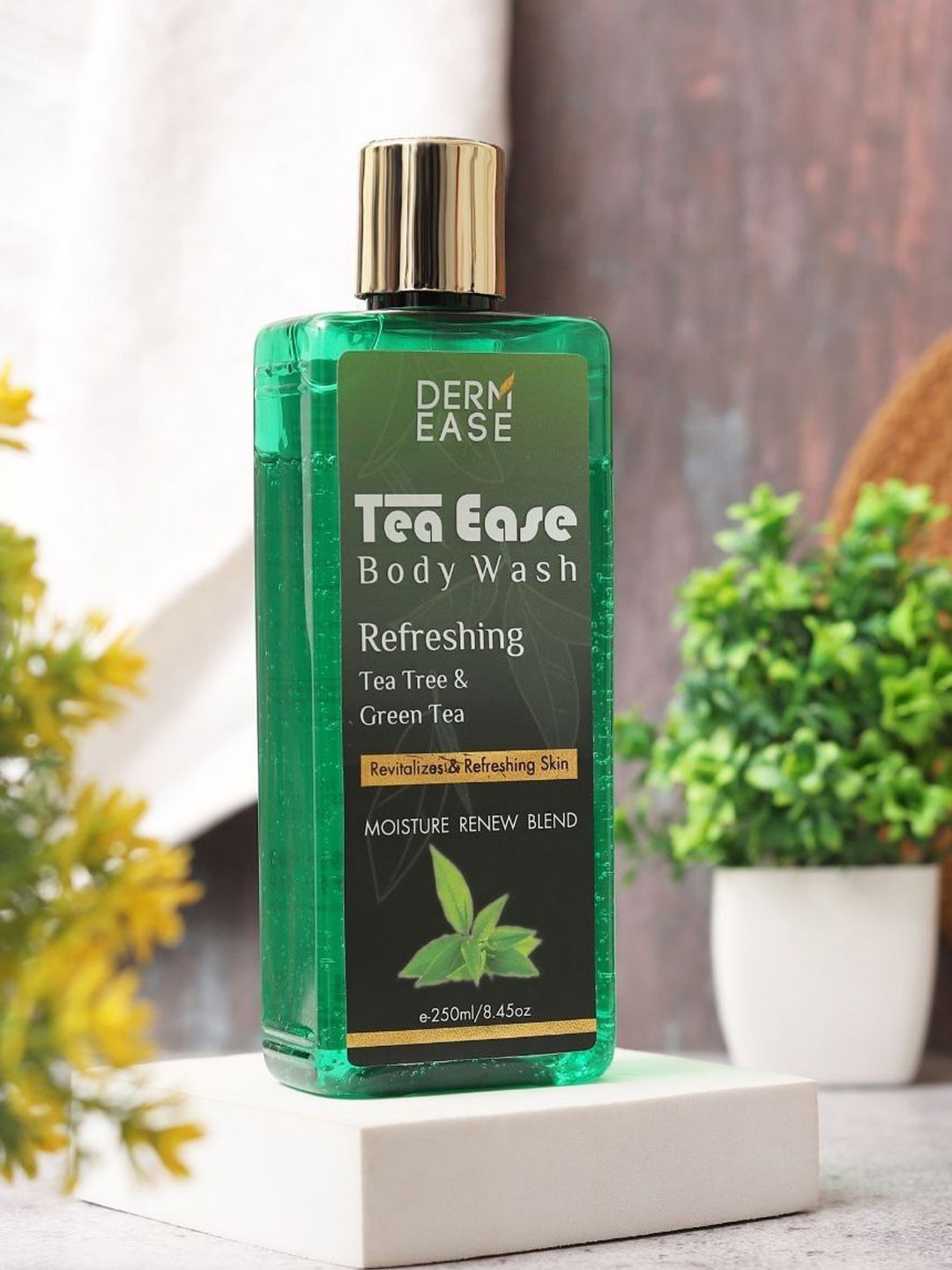DERMEASE Tea Ease Body Wash With Green Tea Extract - 250 ml-picture-14
