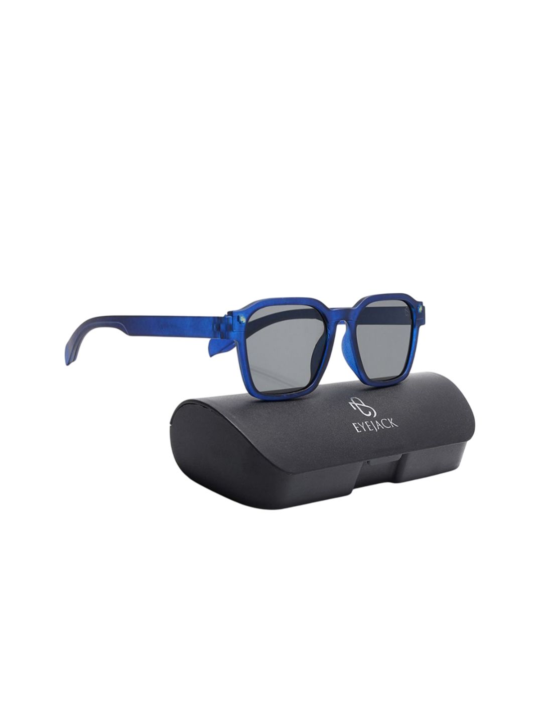 Eyejack Unisex Square Sunglasses with UV Protected Lens 5668CL1045-image-3