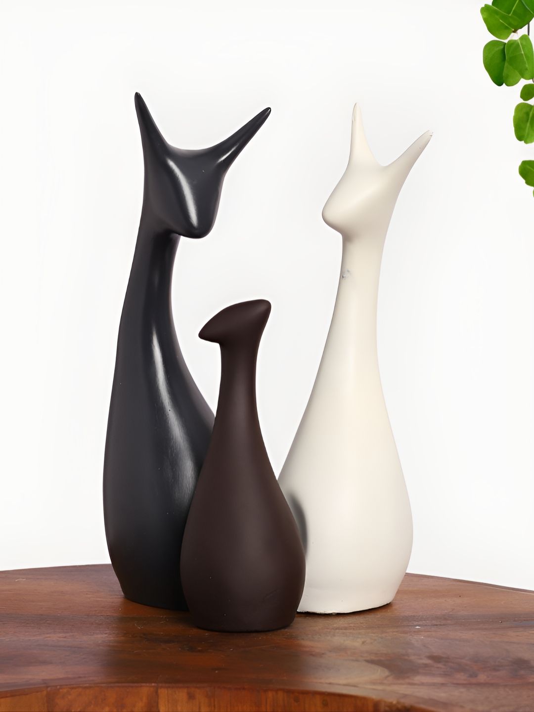INTERNATIONAL GIFT Animal Showpiece Black Cat Birds & Animals Figurine Showpiece-image-5