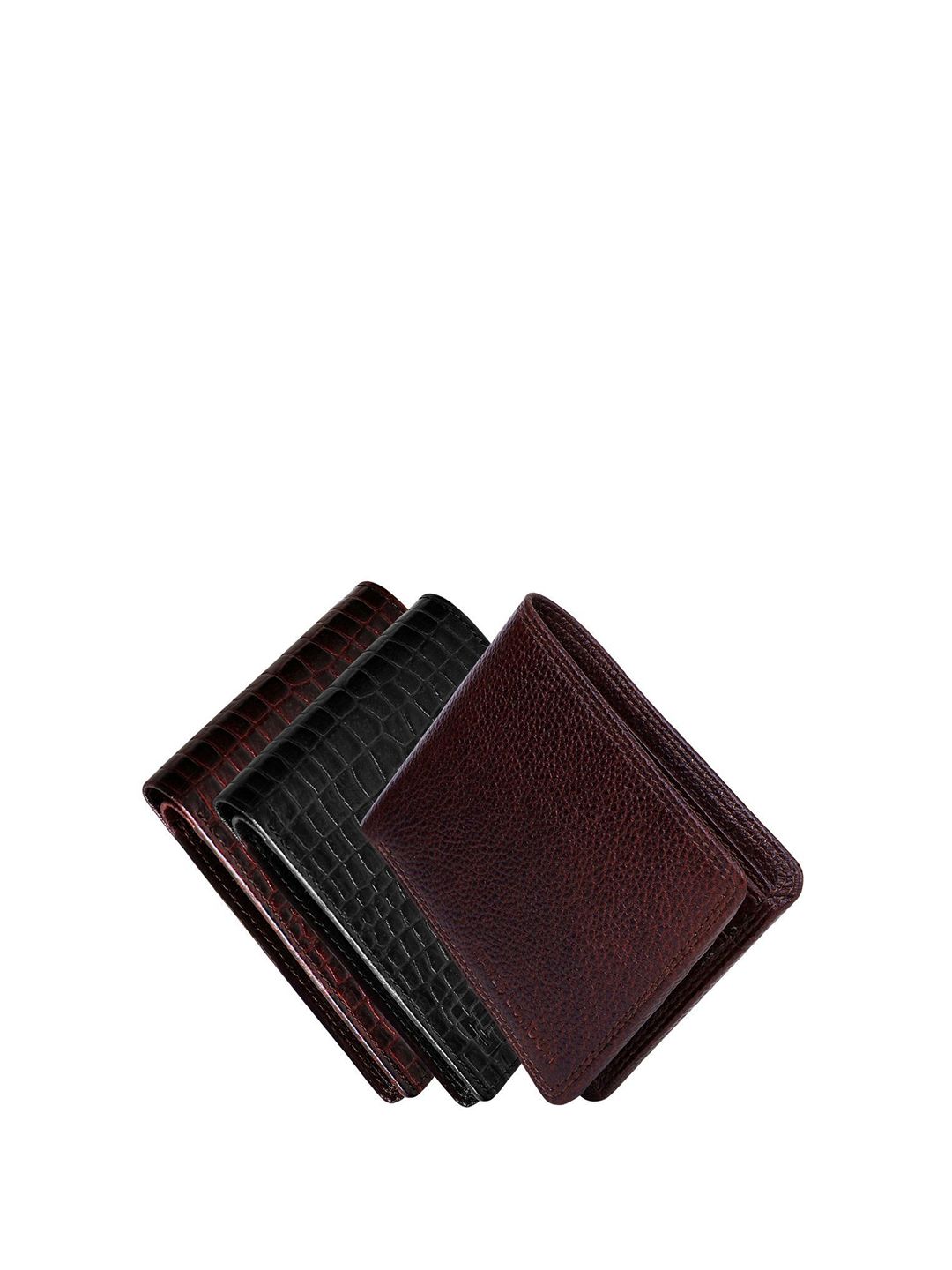 Hayes London Men Wallets Pack of 3 Genuine Leather with RFID Blocking-picture-36