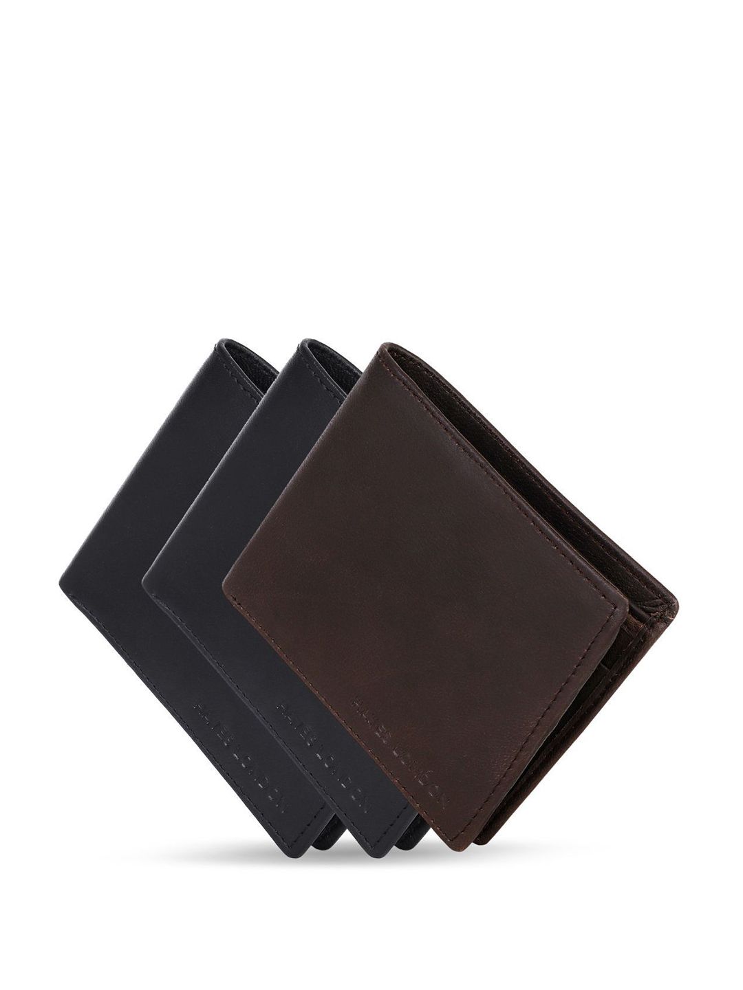 Hayes London Men Genuine Leather with RFID Blocking Wallets Combo-image-48