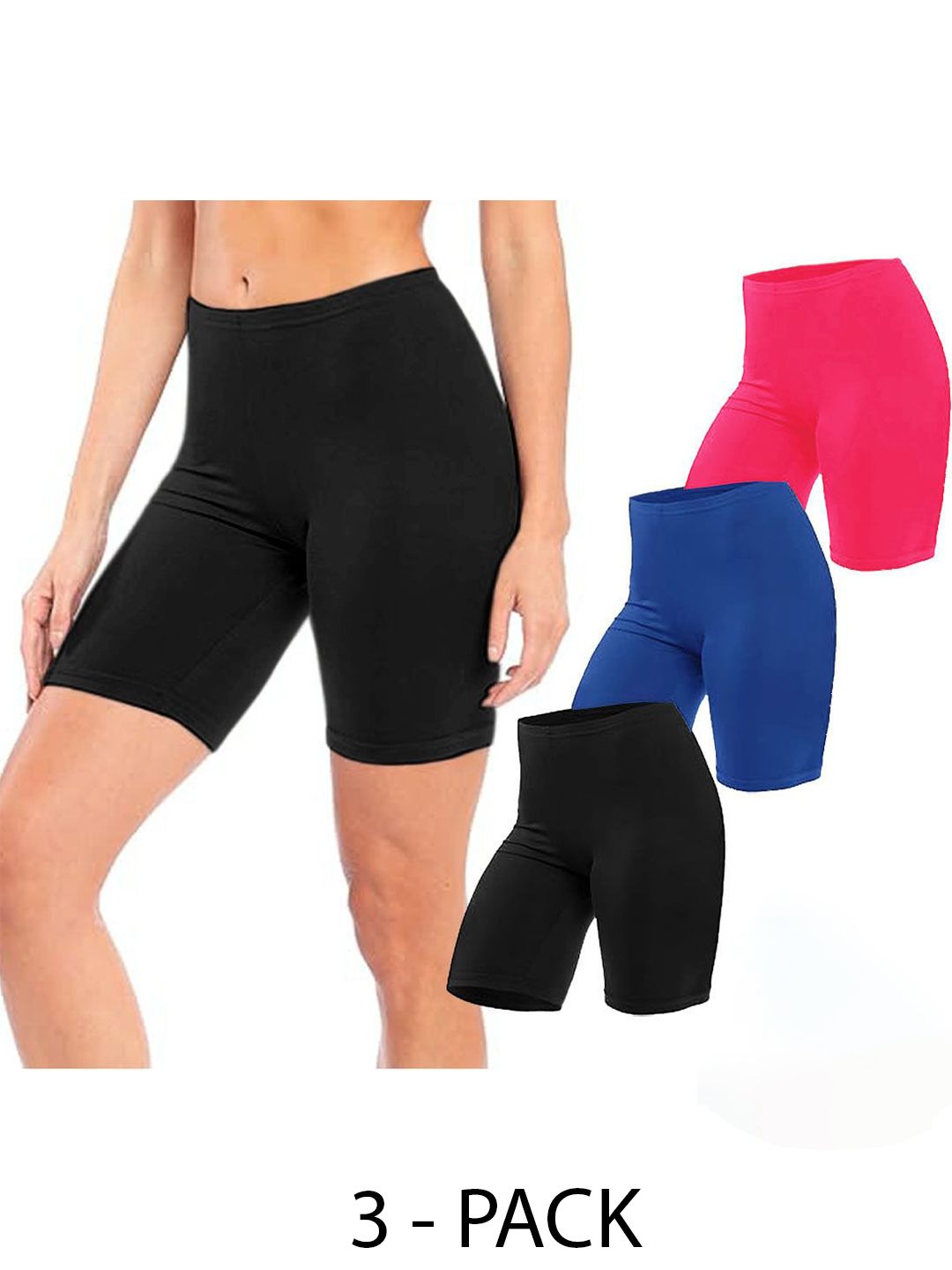 Diving Deep Women Pack of 3 Cotton Boy Shorts Briefs-picture-29