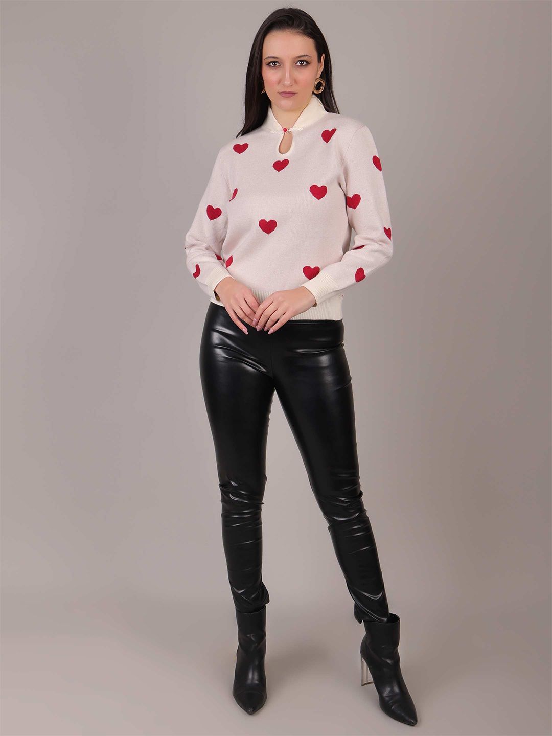 iki chic Women Woollen Pullover-picture-21