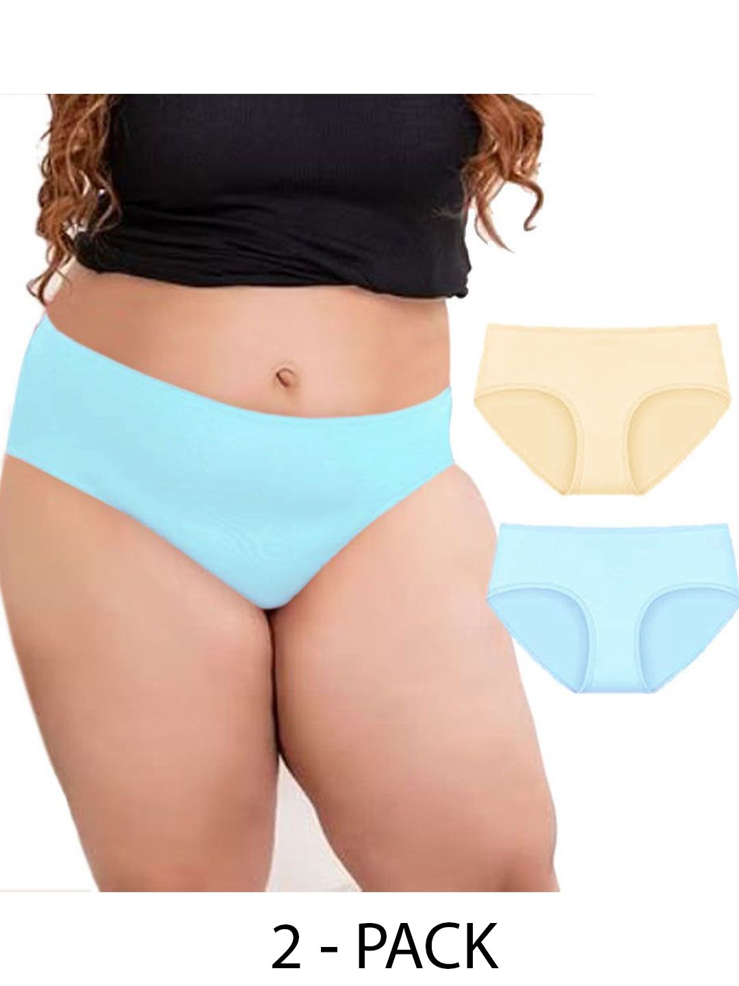 Diving Deep Women Pack Of 2 Cotton Hipster Briefs-picture-22