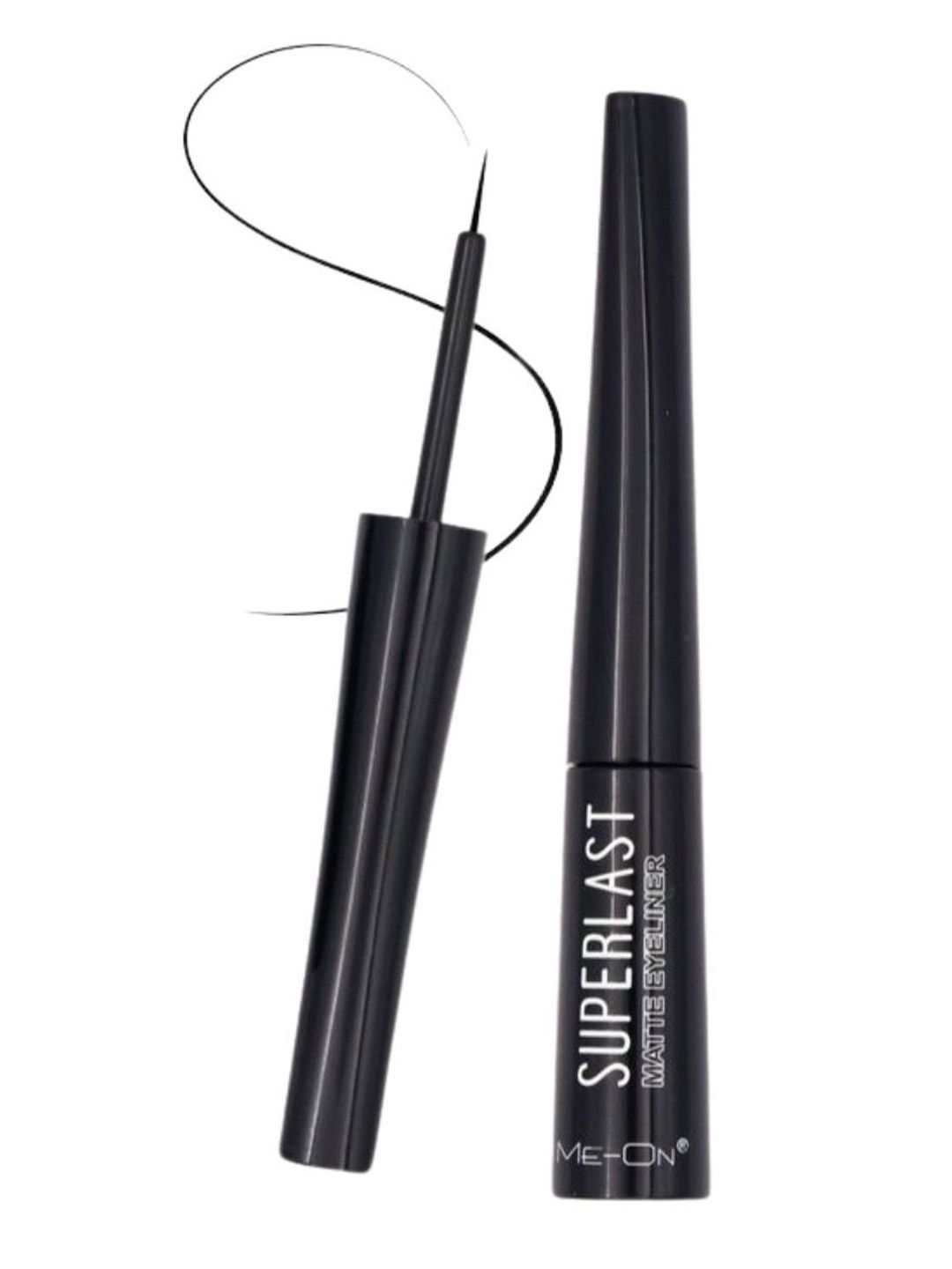 ME-ON Superlast Smudge Proof Matte Liquid Eyeliner - 5 ml - Black - 02-picture-22
