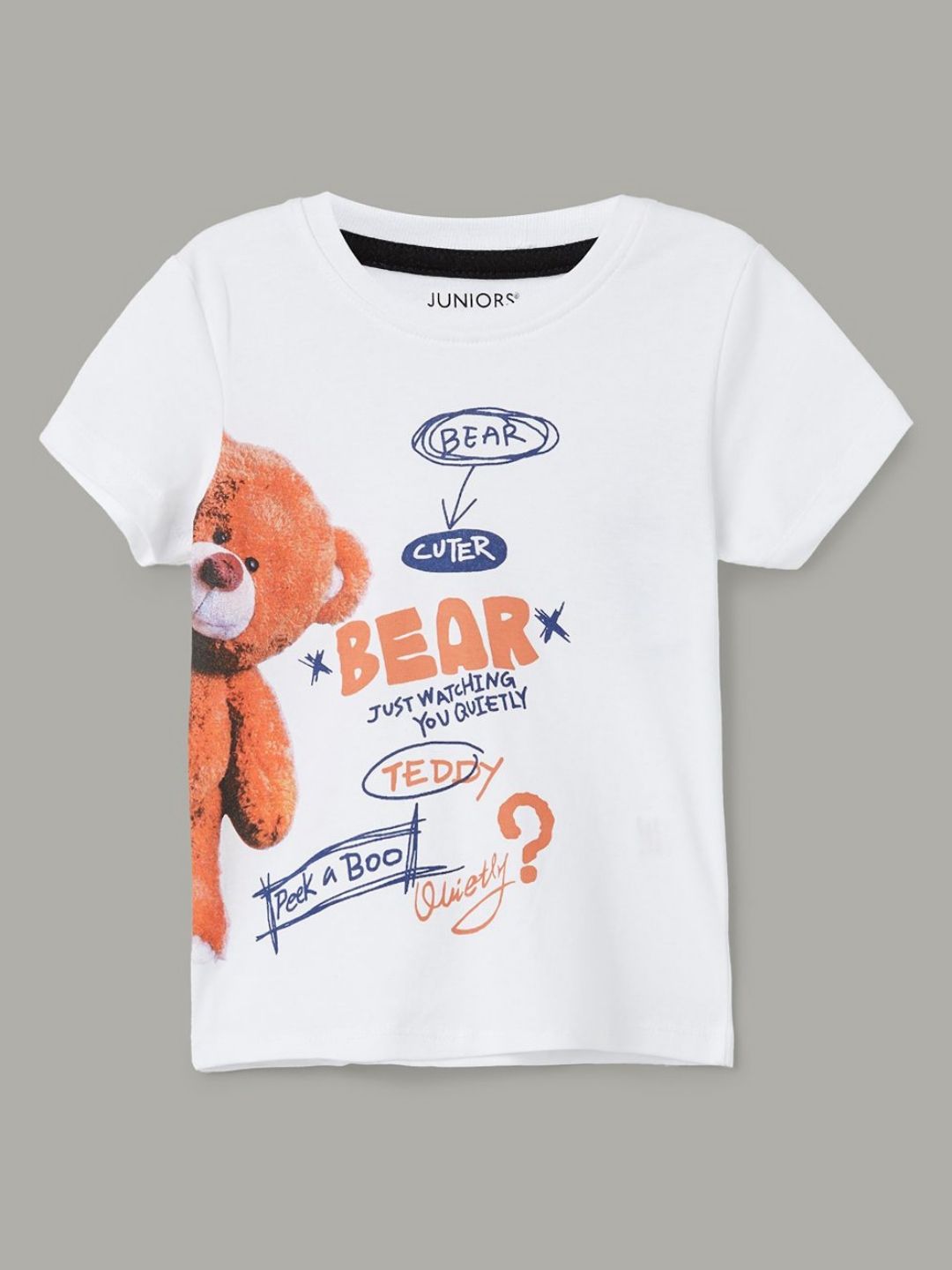 Juniors by Lifestyle Boys Graphic Printed Round Neck Cotton T-shirt-picture-25